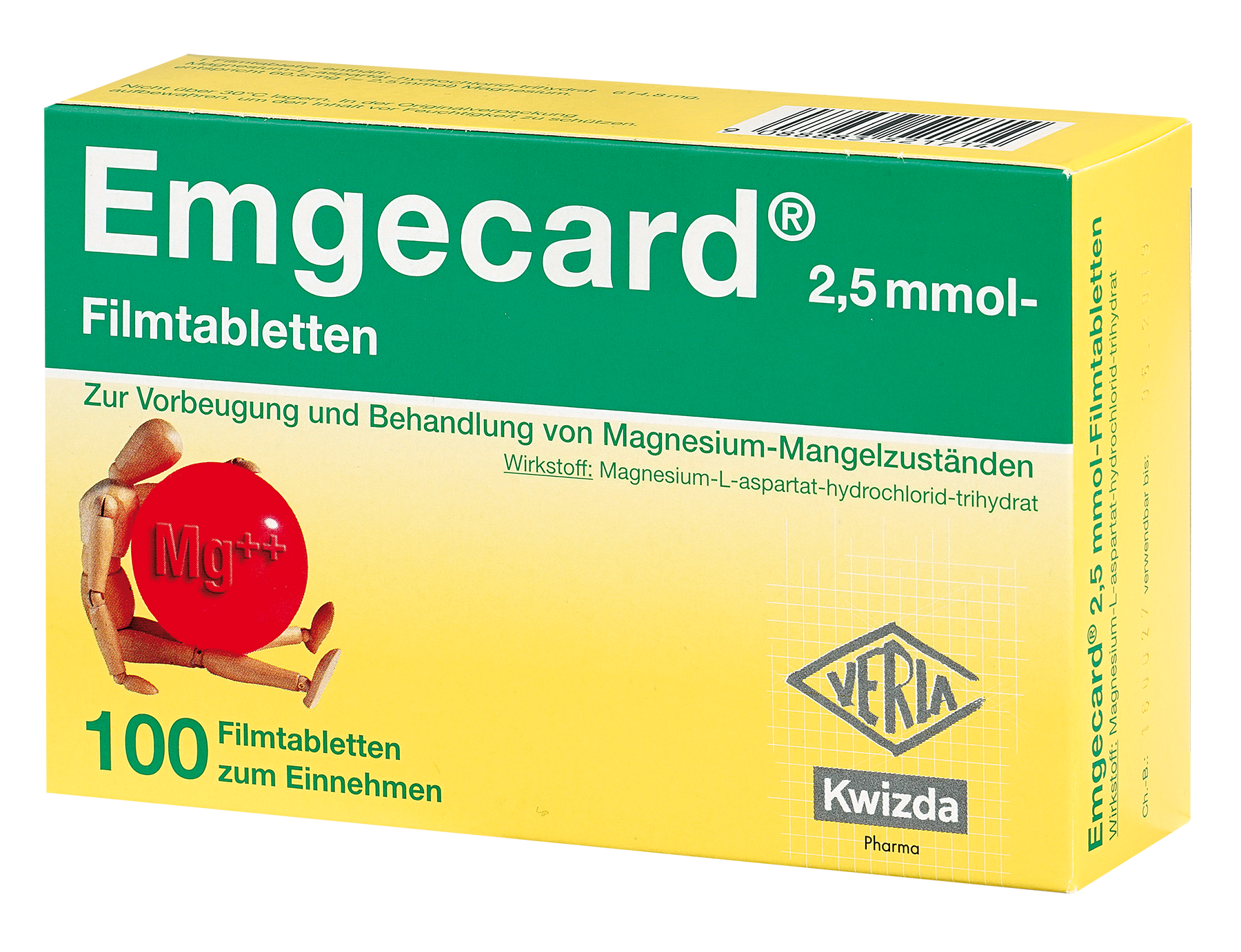 Emgecard 2,5 mmol - Filmtabletten