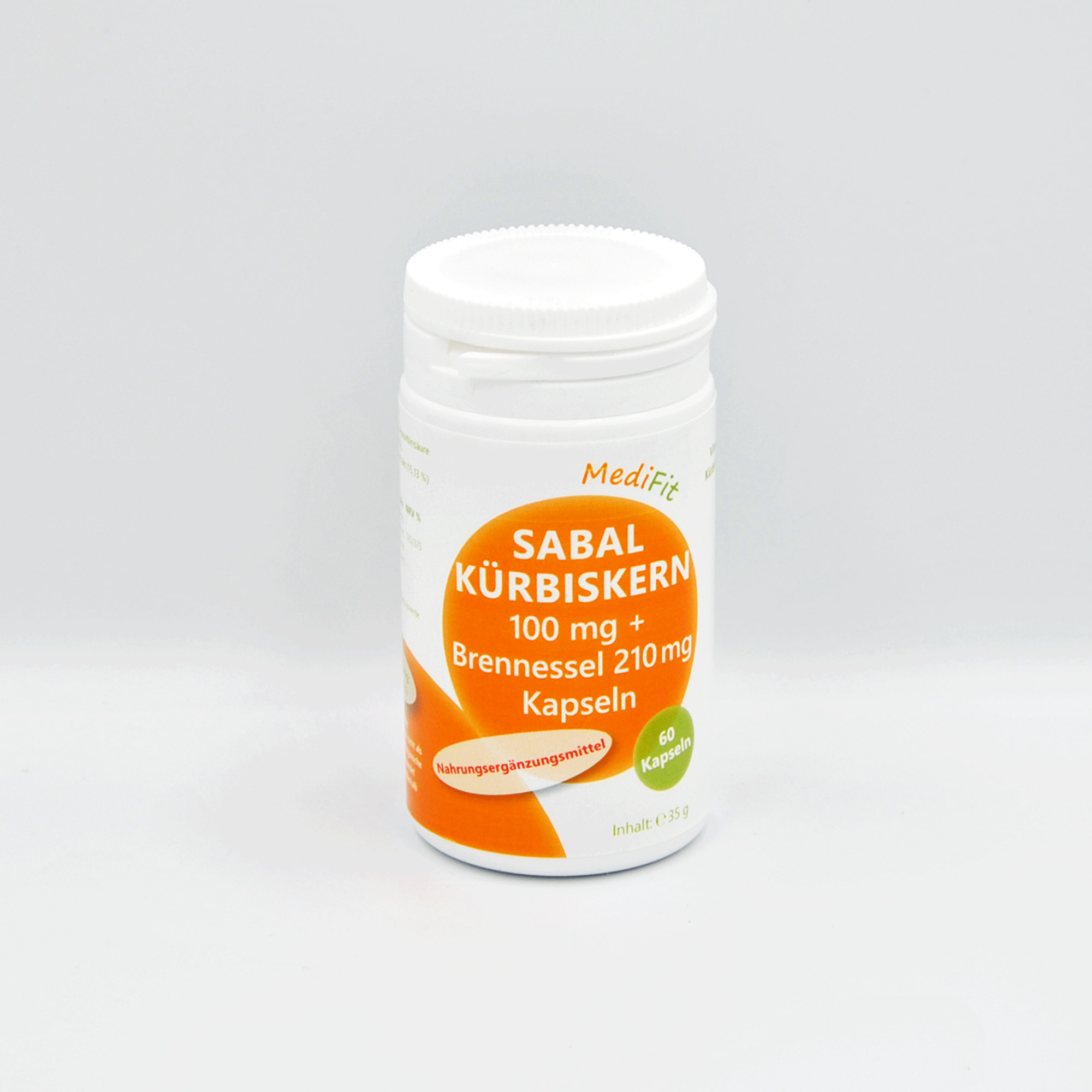 Sabal-Kürbiskern 100 mg + Brennnessel 210 mg Kapseln