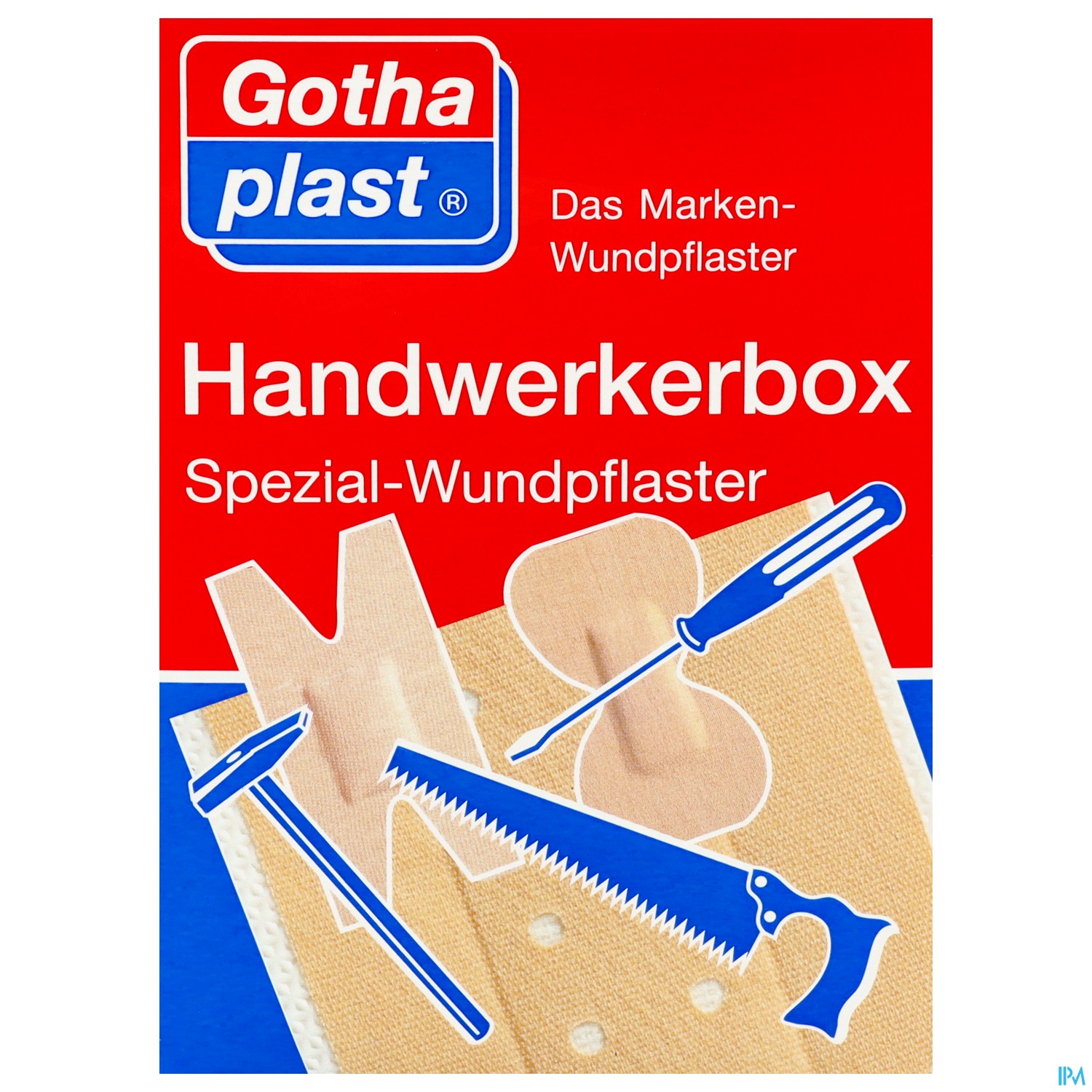Erste Hilfe Handwerkerbox Spezialpflaster 7 Stück