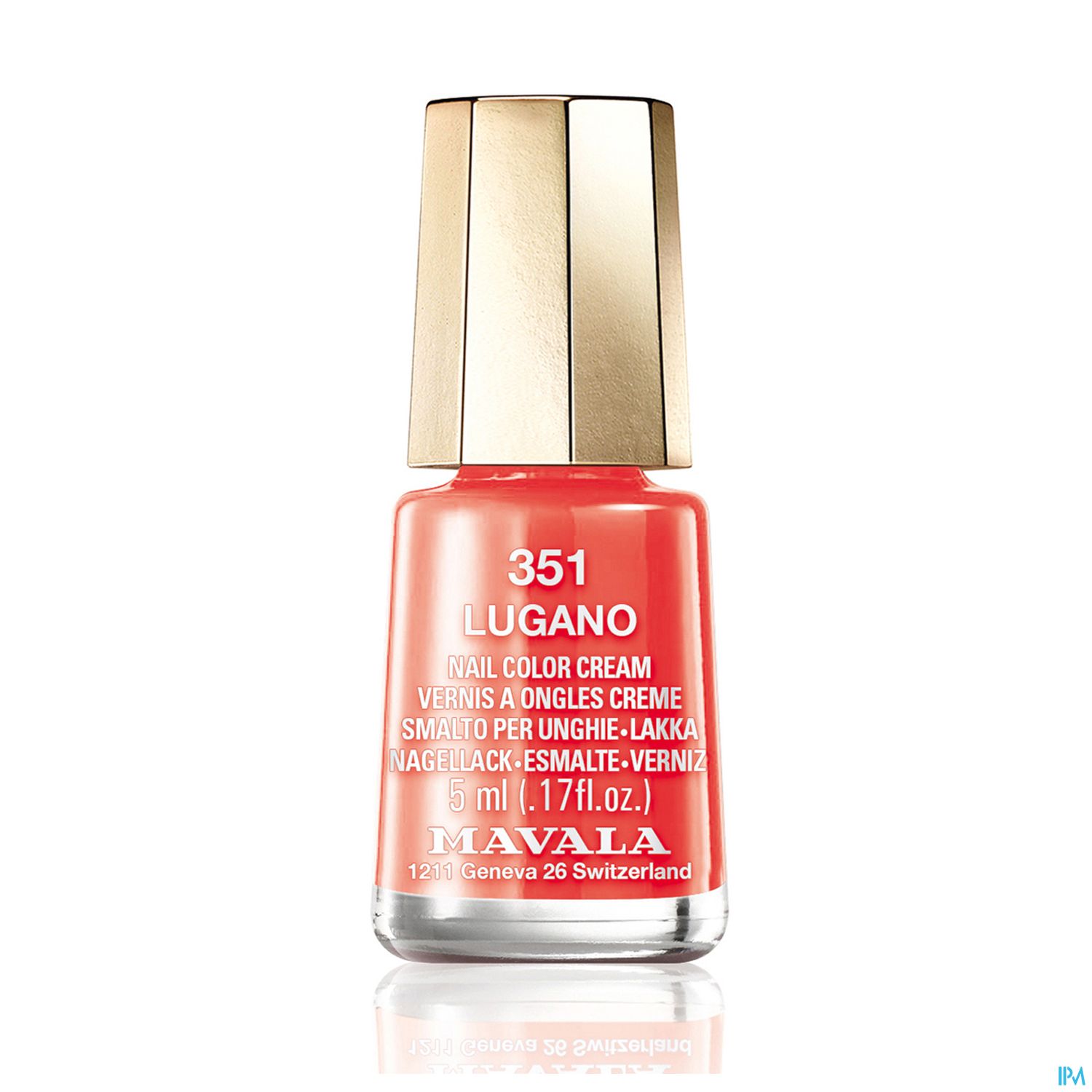 Nagellack-Flasche von Mavala in der Farbe Lugano, 5 ml.