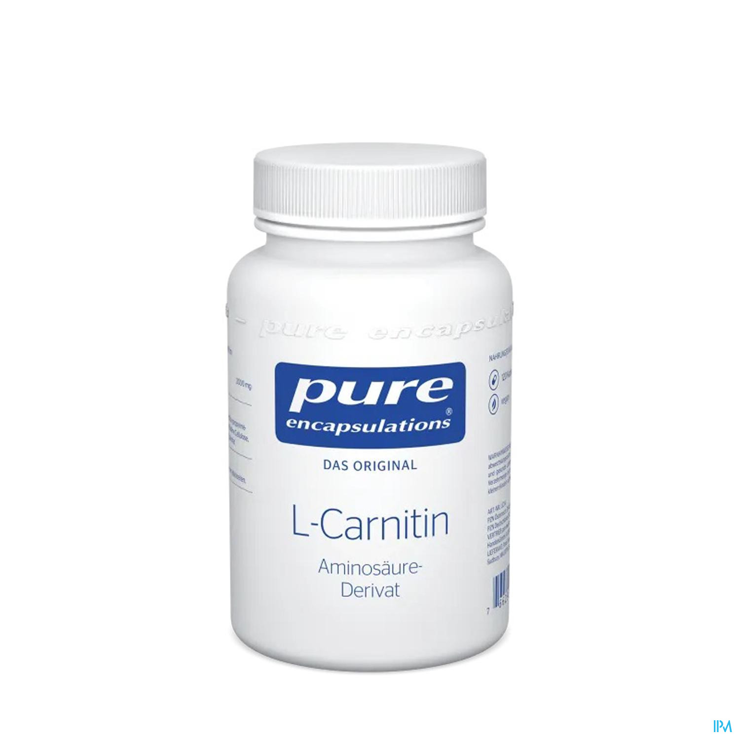 Pure Encapsulations l-carnitin 120 Kapseln
