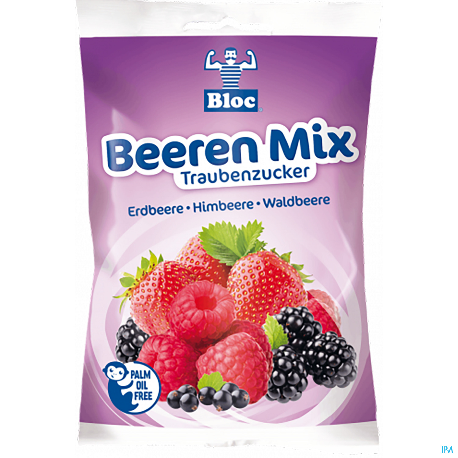 Bloc Traubenzucker Beutel Beeren Mix 75g