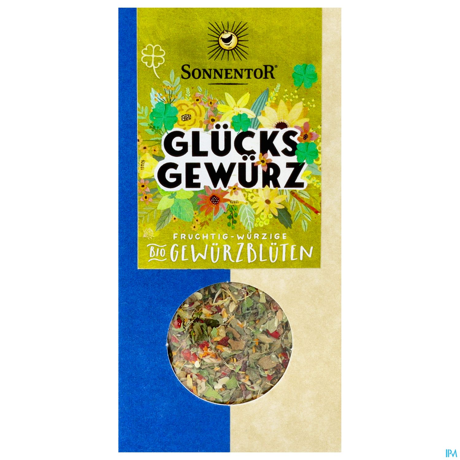 Sonnentor Gewuerzbluetenzubereitung Bio Glueck Packung 00739 35g