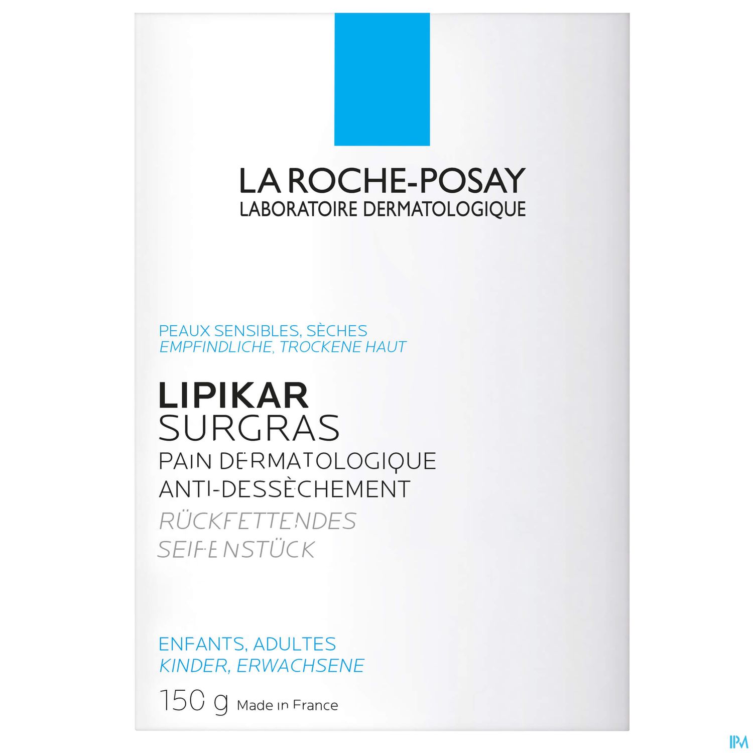 La Roche Posay Koerperpflege Lipikar/surgras Seifenstueck 150g