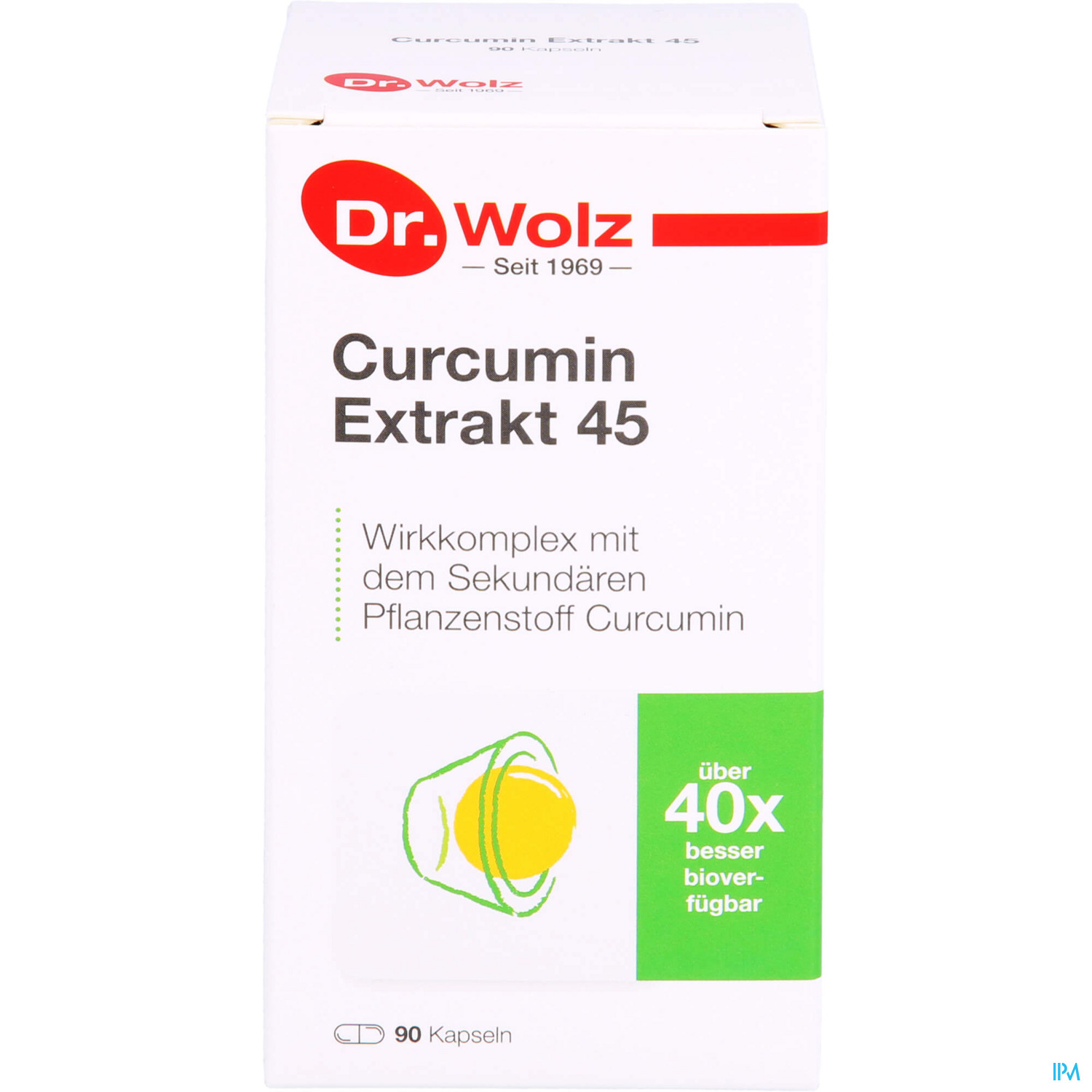 CURCUMIN KPS EXTR 45 DR.WOLZ 90ST