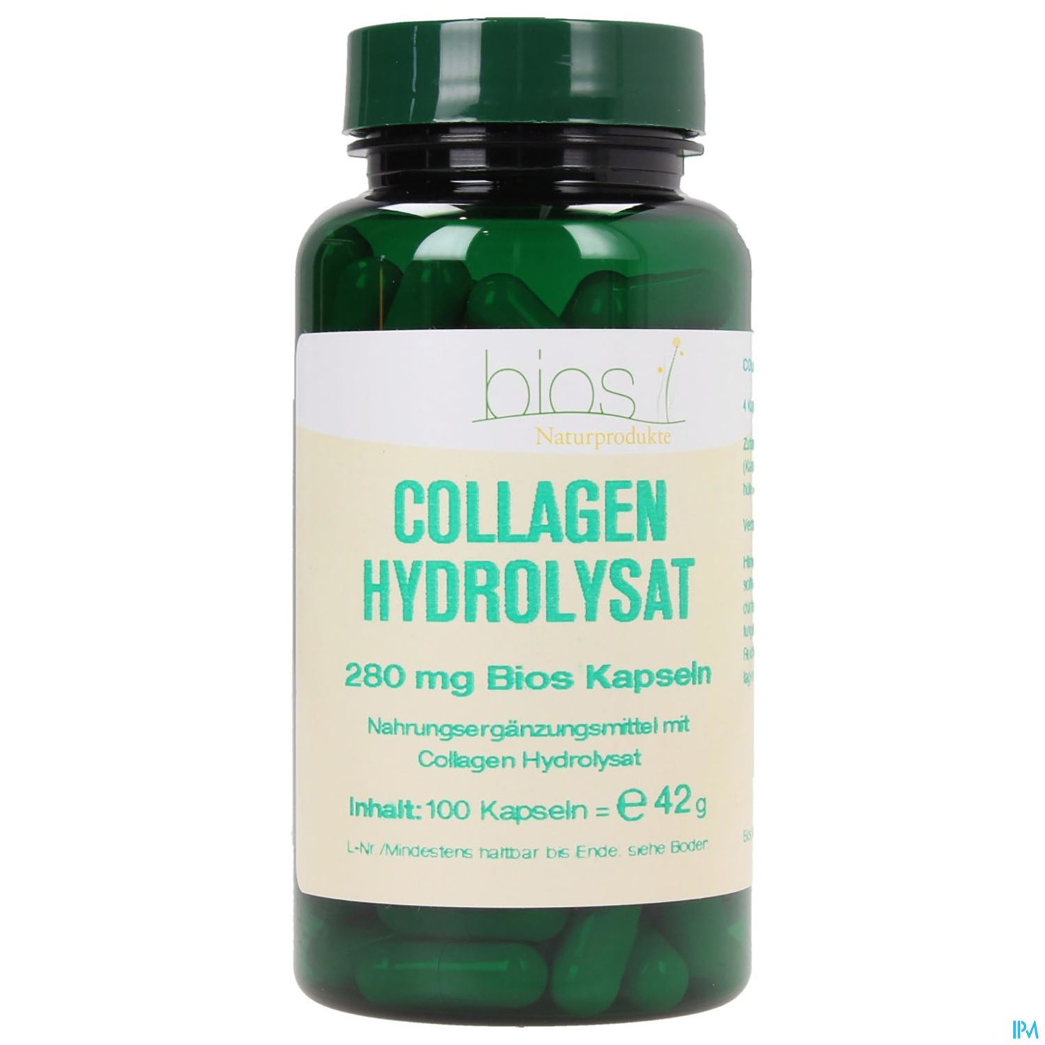 Bios Collagen Hydrolysat 280mg 100 Kapseln