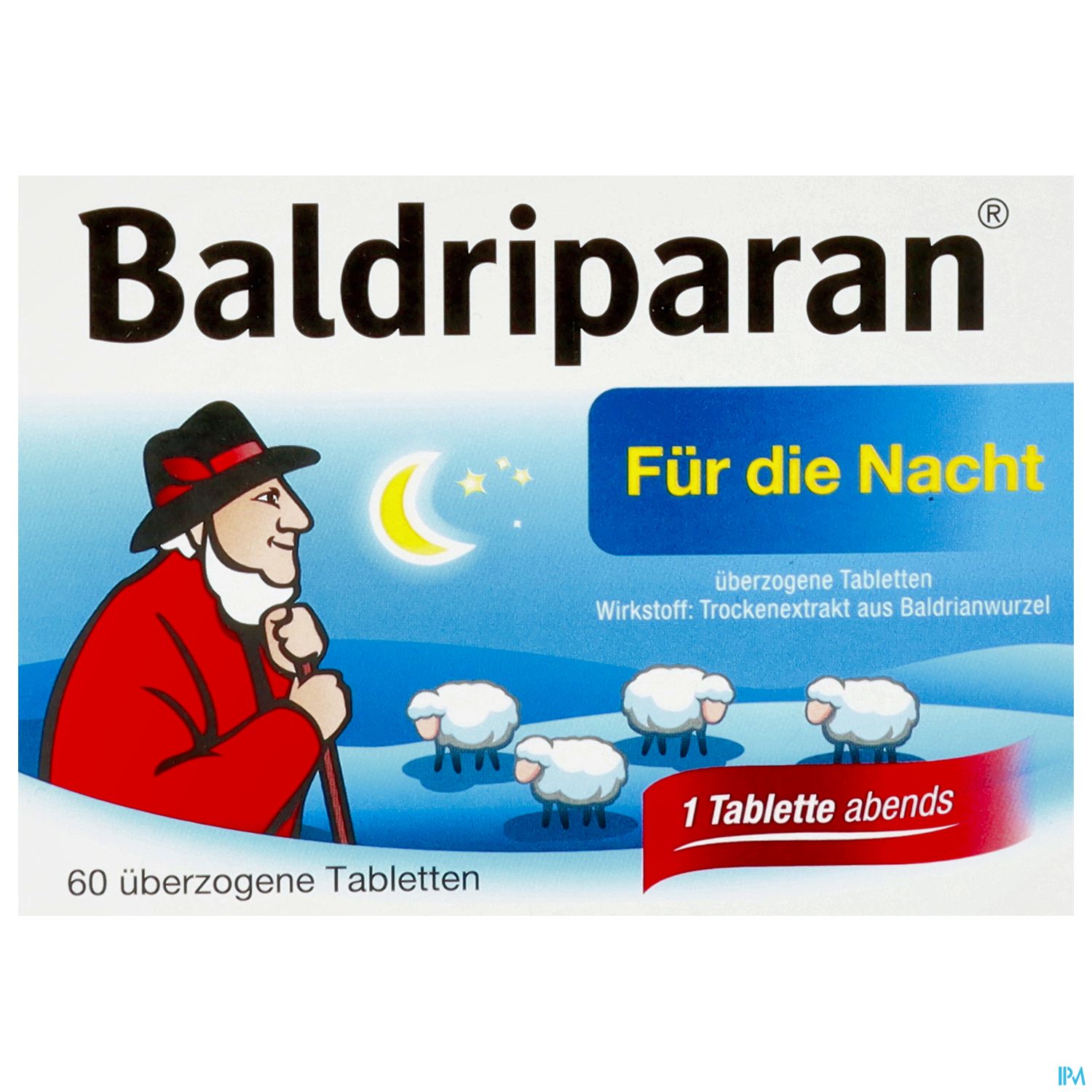 Baldriparan für die Nacht - überzogene Tabletten