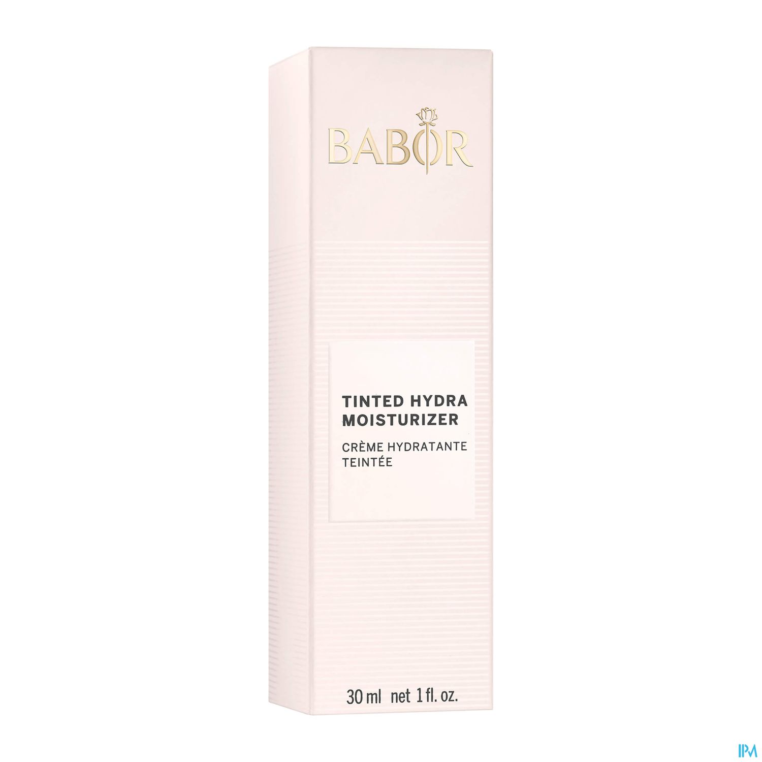 Produktverpackung von Babor Tinted Hydra Moisturizer, 30 ml.