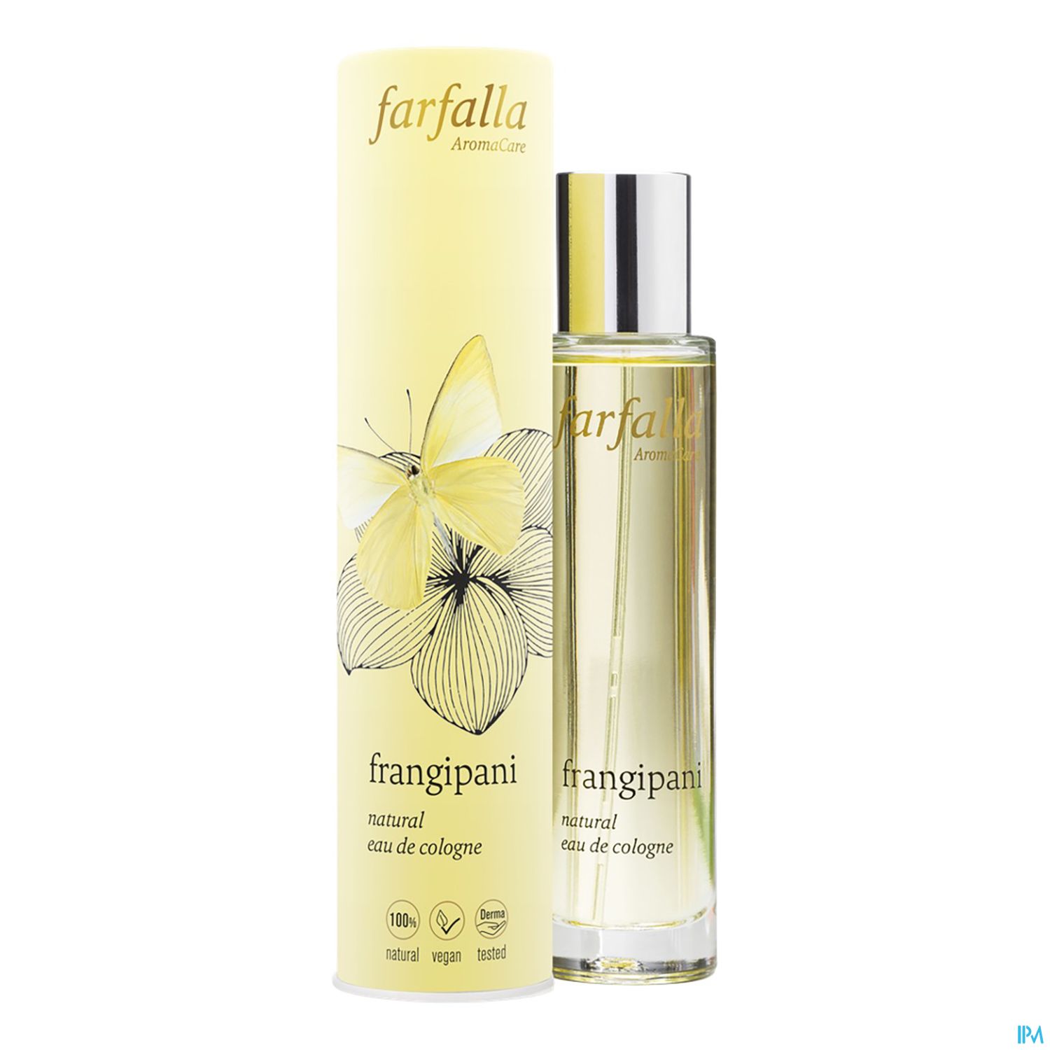 Farfalla Frangipani Natural Eau De Cologne 50ml