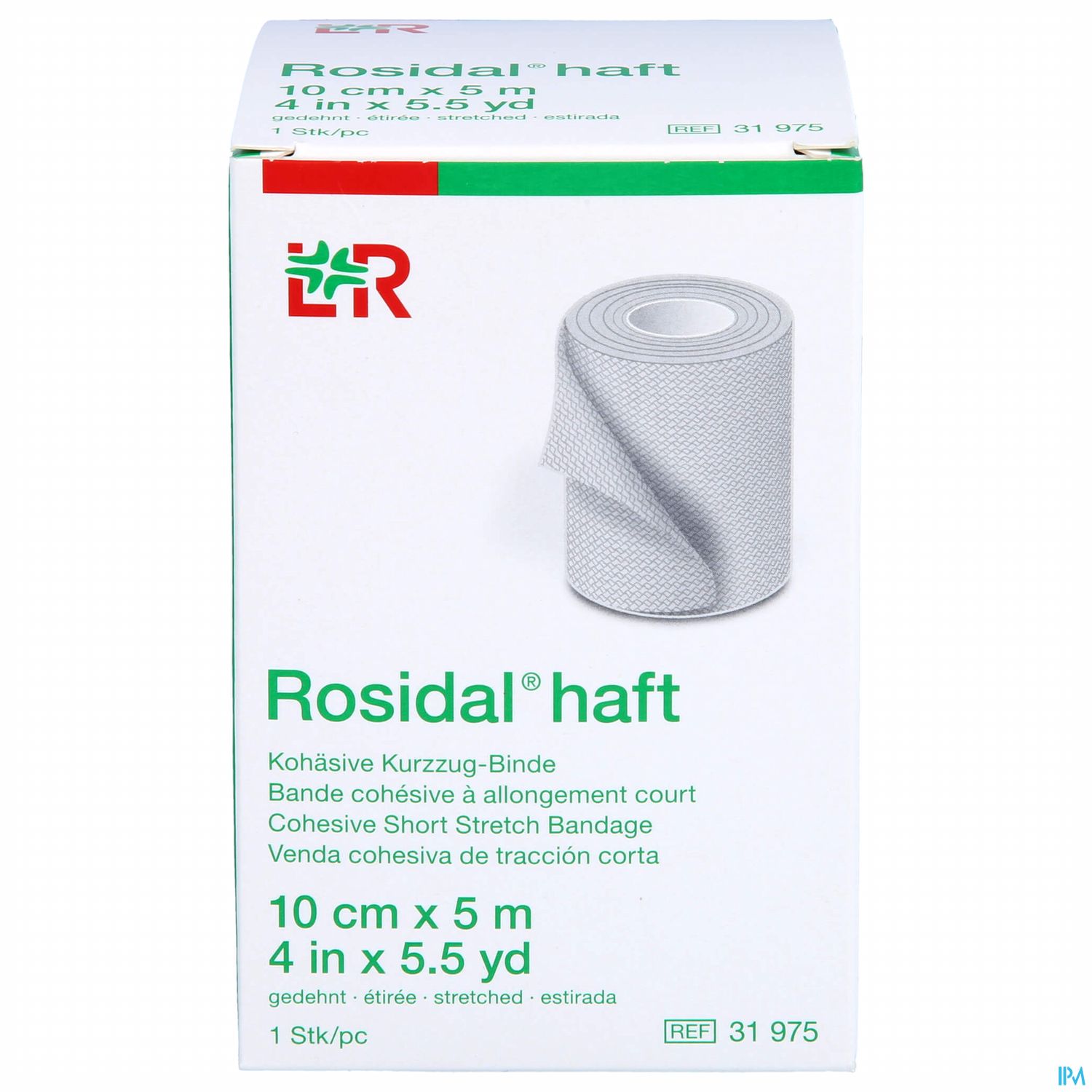 Rosidal Haft Bandage 10cmx 5m 1st