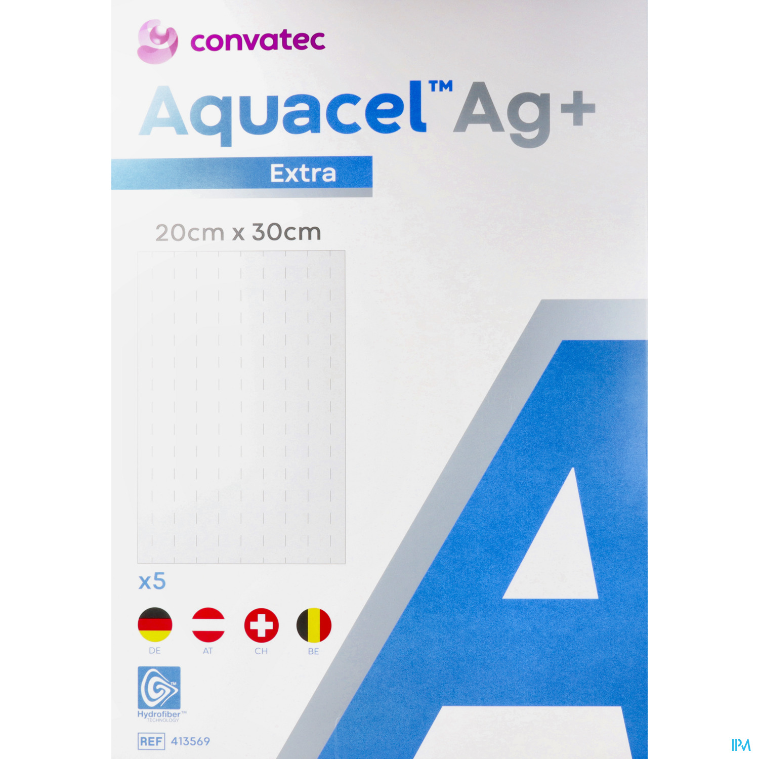 AQUACEL AG+EXT WUNDAUFL20X30 5ST