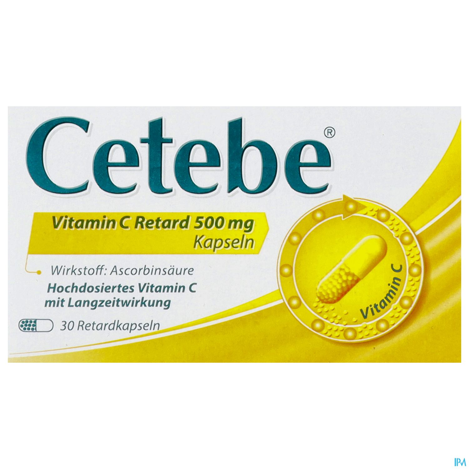 Cetebe Vitamin C Retard 500 mg - Kapseln