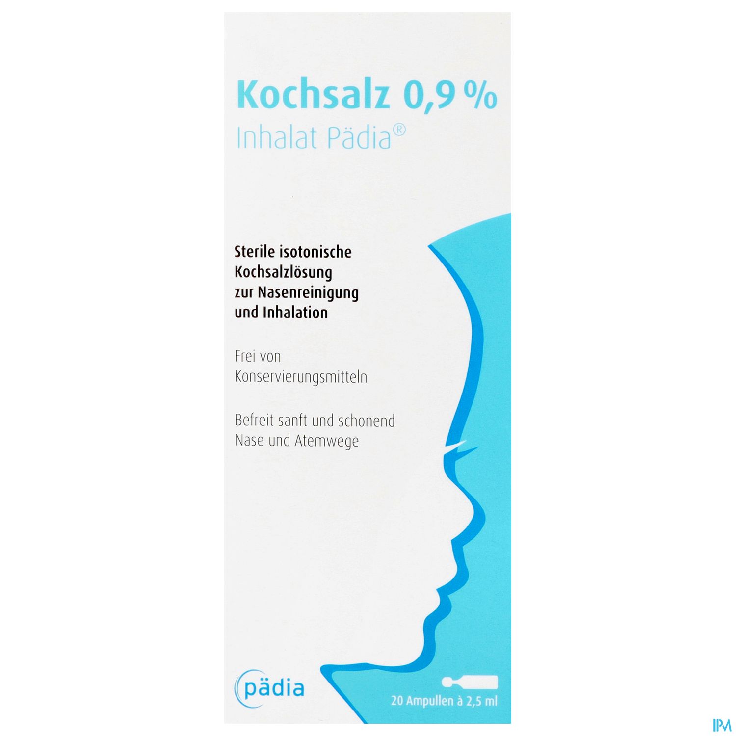 Kochsalz-loesung 0,9% Inhalat Paedia 2,5ml 20st