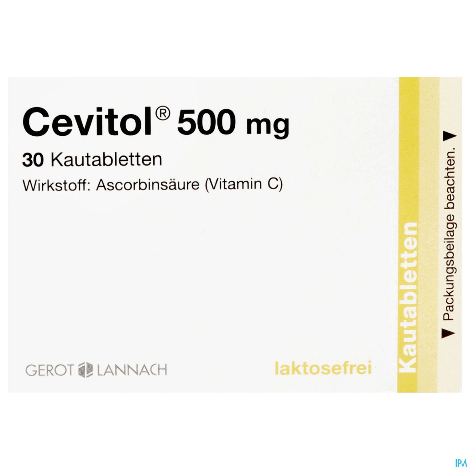 Cevitol 500 mg - Kautabletten