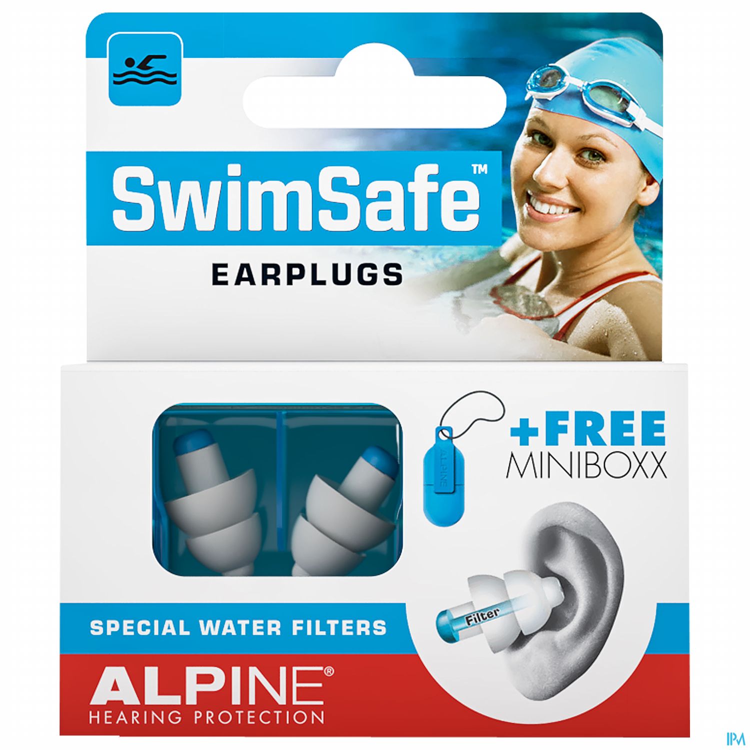 ALPINE HEAR PROT SWIMSAFE 2ST