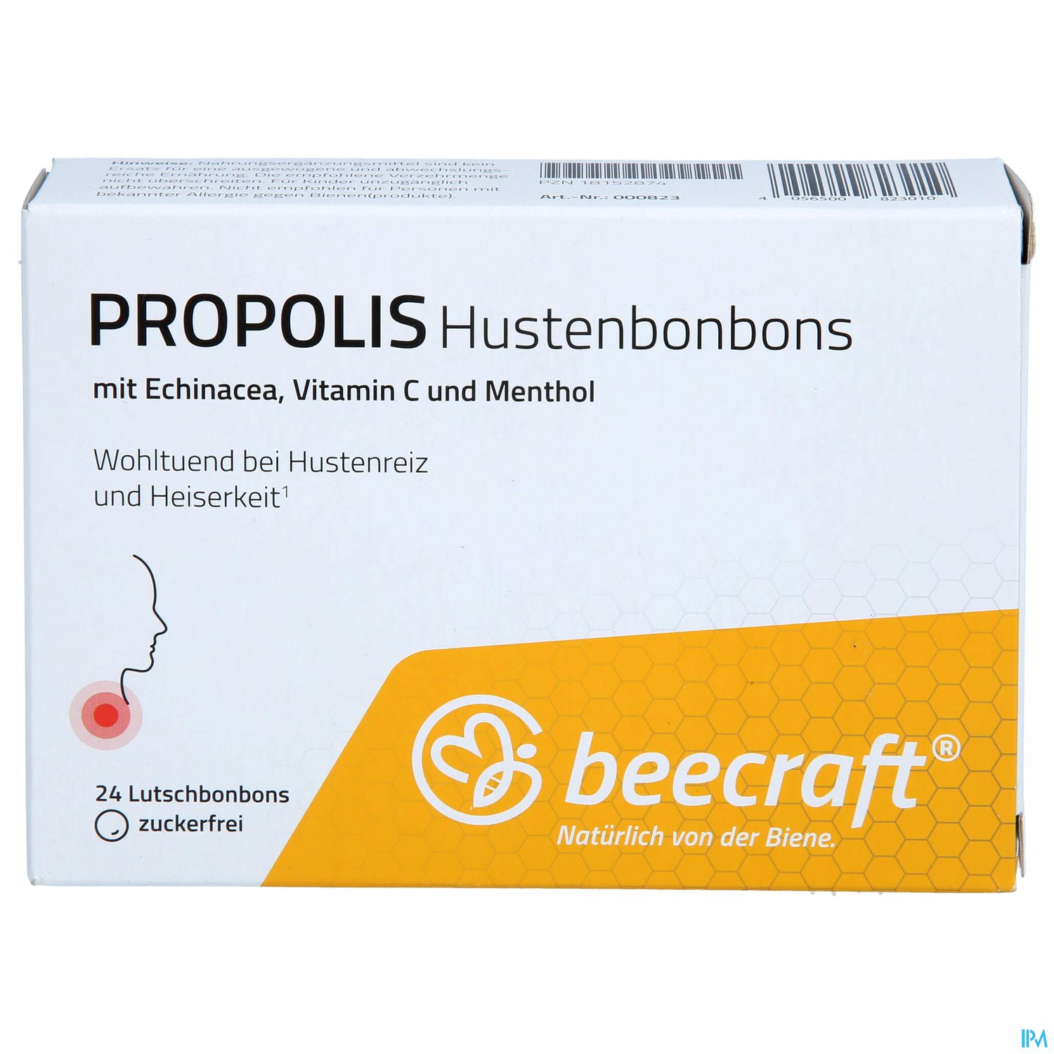 Propolis Hustenbonbons Beecraft Nr 62 24st