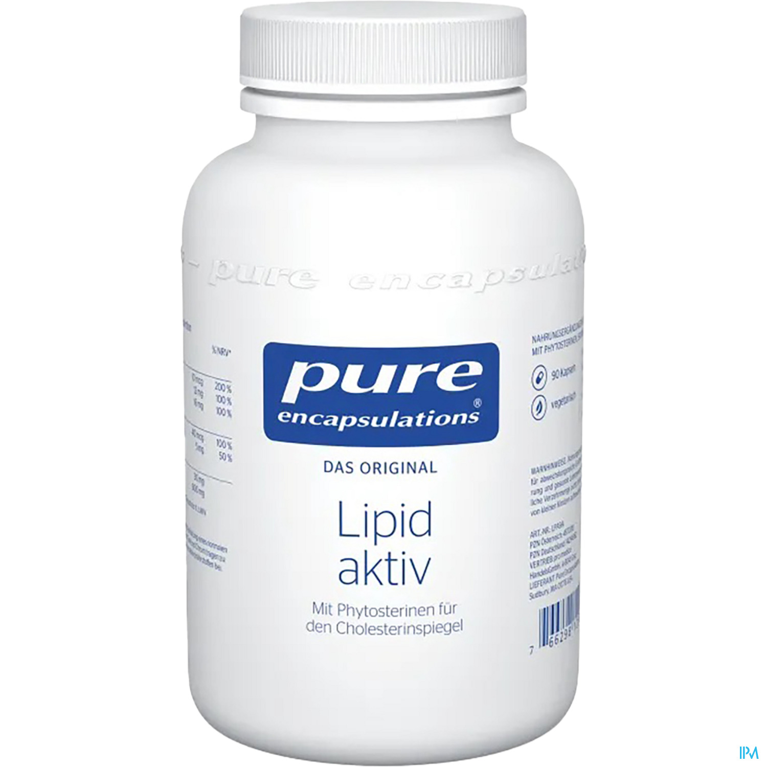 Pure Encapsulations Lipid Aktiv 90 Kapseln