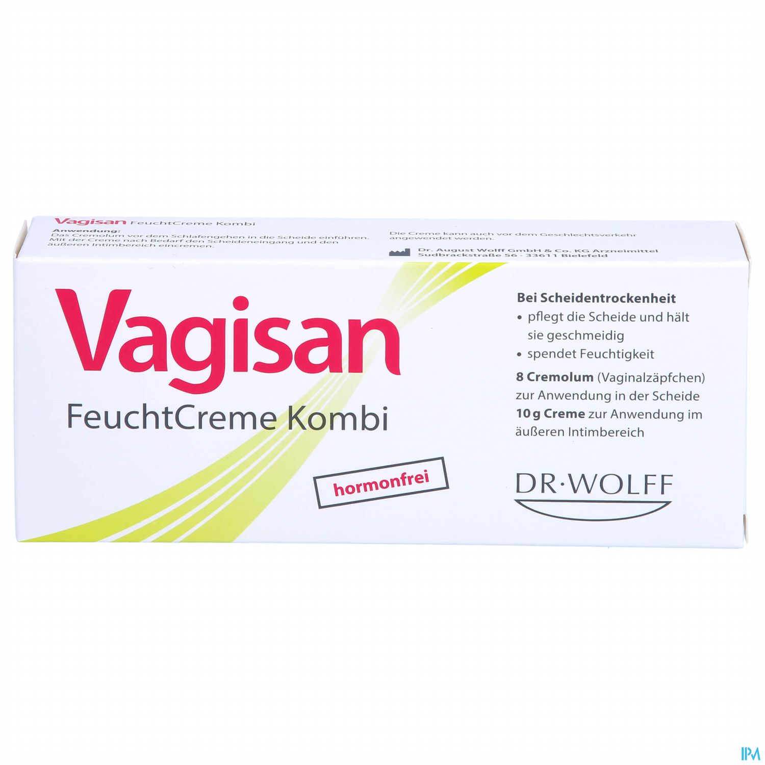 Vagisan Kombi Feuchtcreme 10g +zaepfchen 8stk 1pk