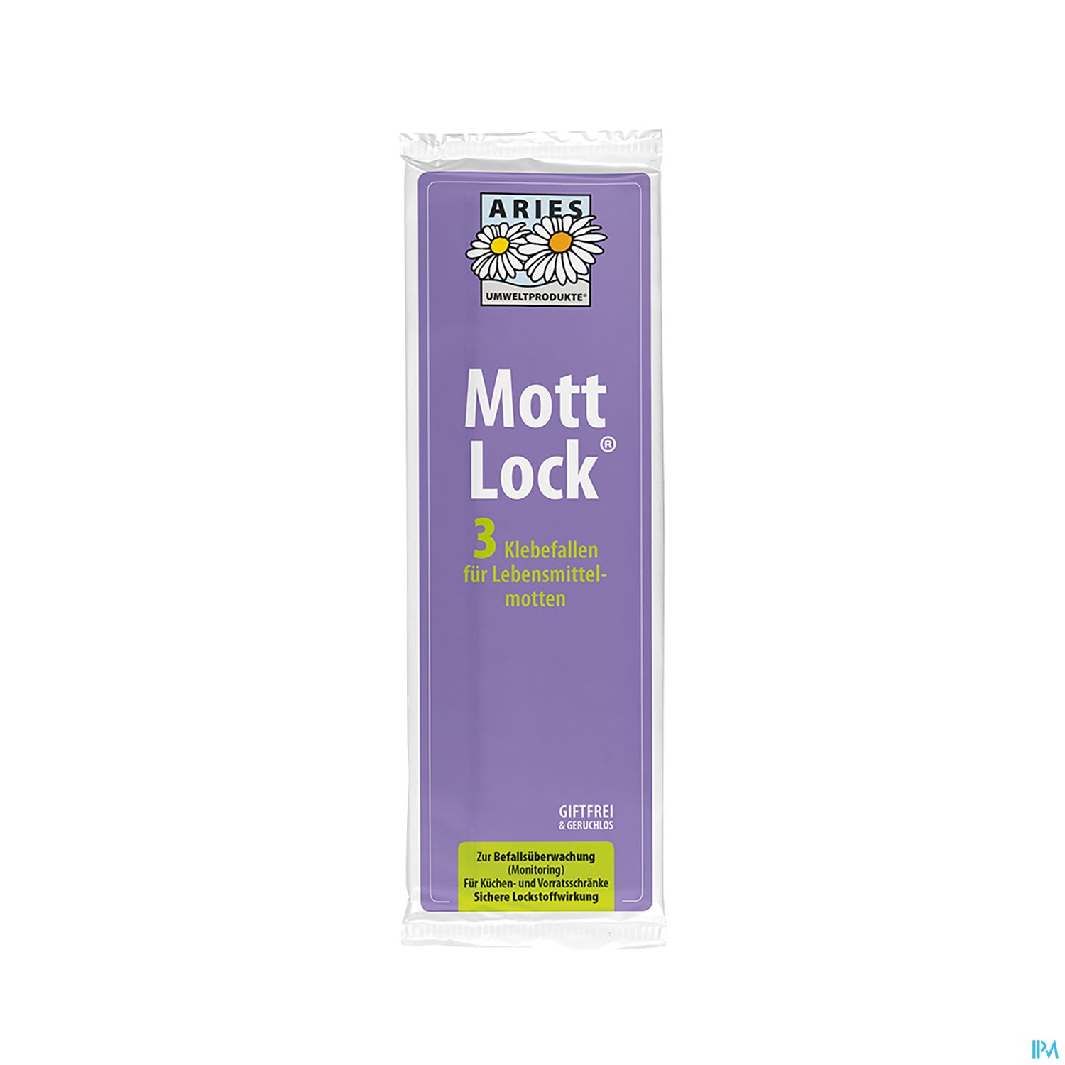 Aries Mottlock Klebefalle 3st