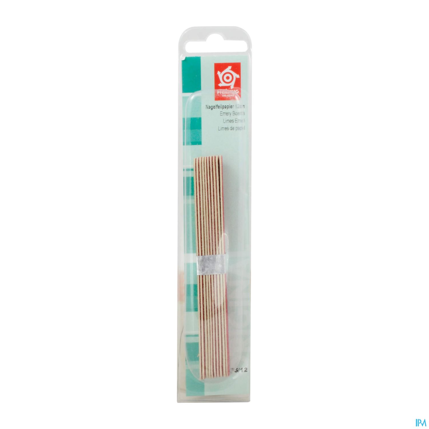 Verpackung mit zahnstocherartigen Holzstäbchen.