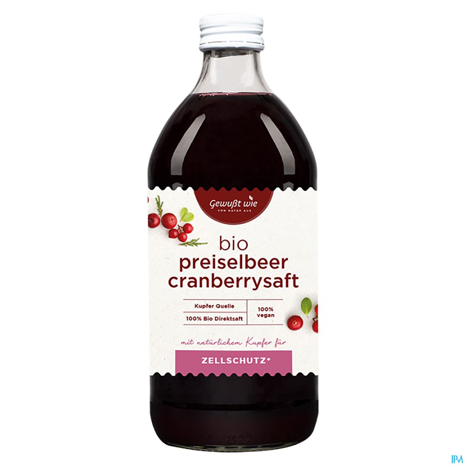 Preiselbeer Saft Bio Cranberry -gewusst Wie 500ml