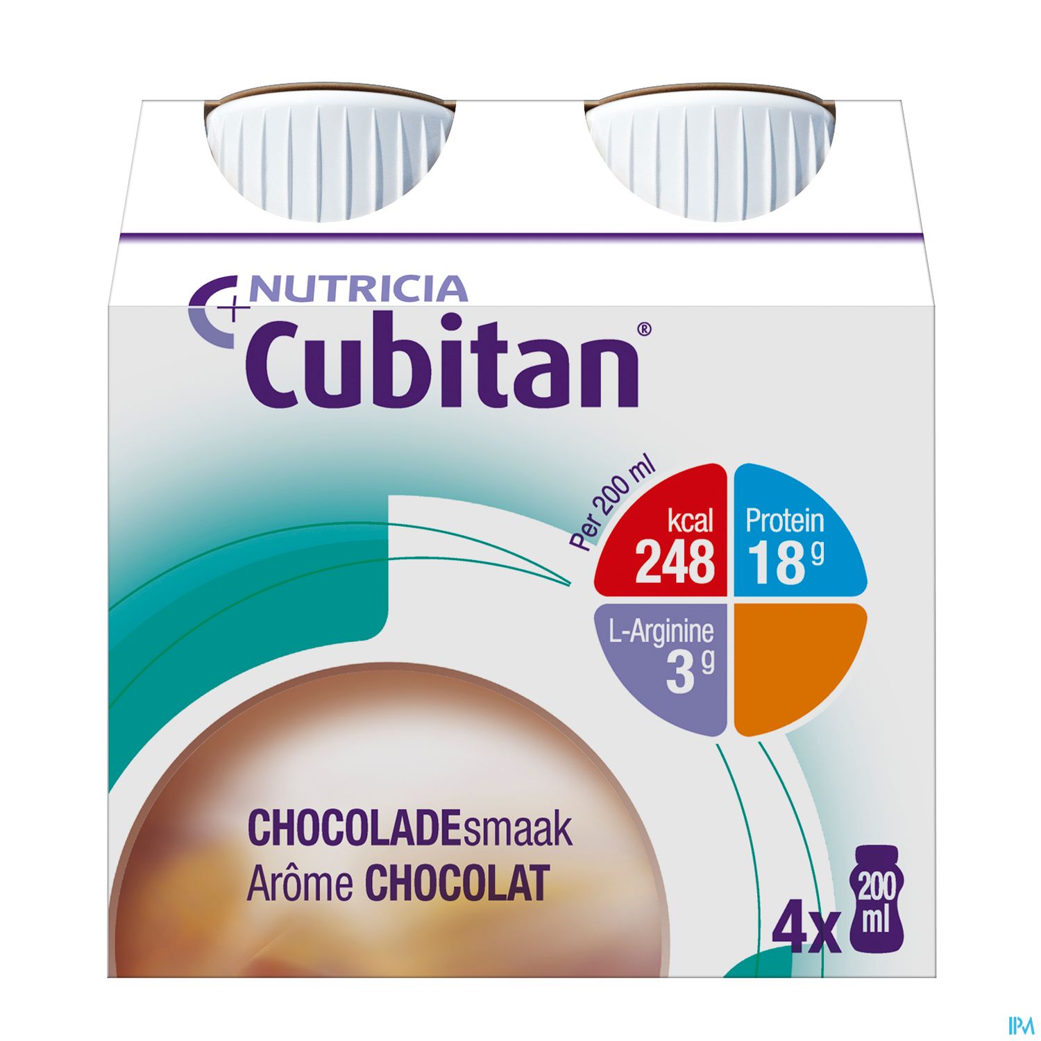 CUBITAN 200ML SCHOKO 4ST