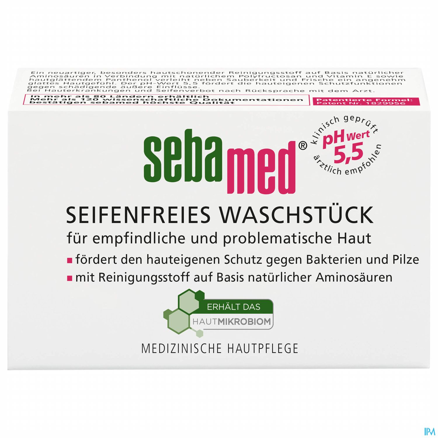 Sebamed/sebapharma Waschstueck Seifenfrei 150g