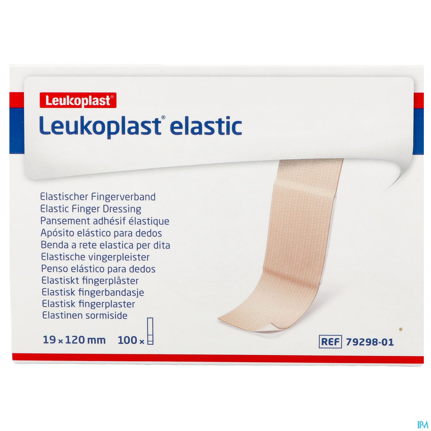 LEUKOPL ELAST FINGER 19X120 100ST