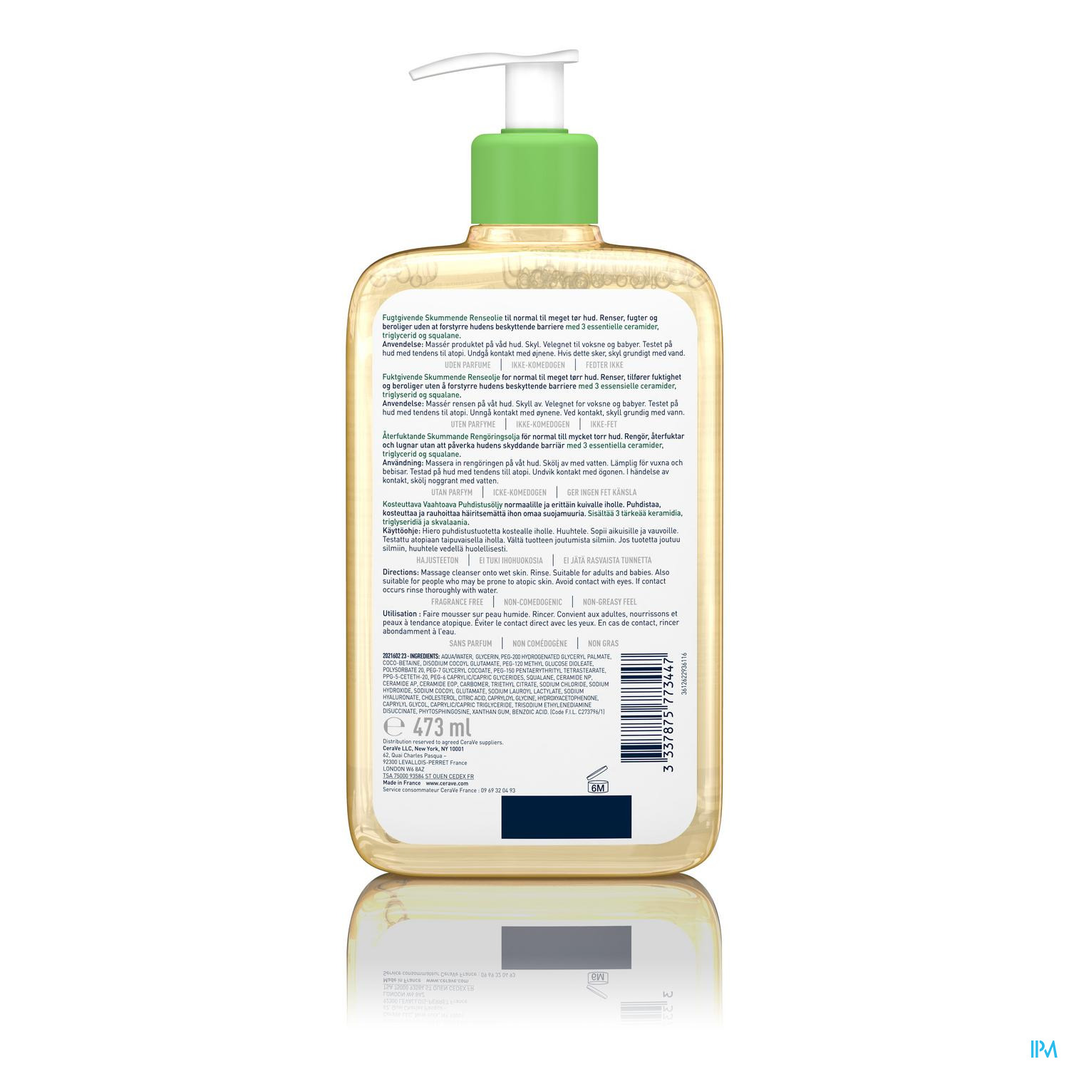 CERAVE REINOEL 473ML | Deine Apotheke