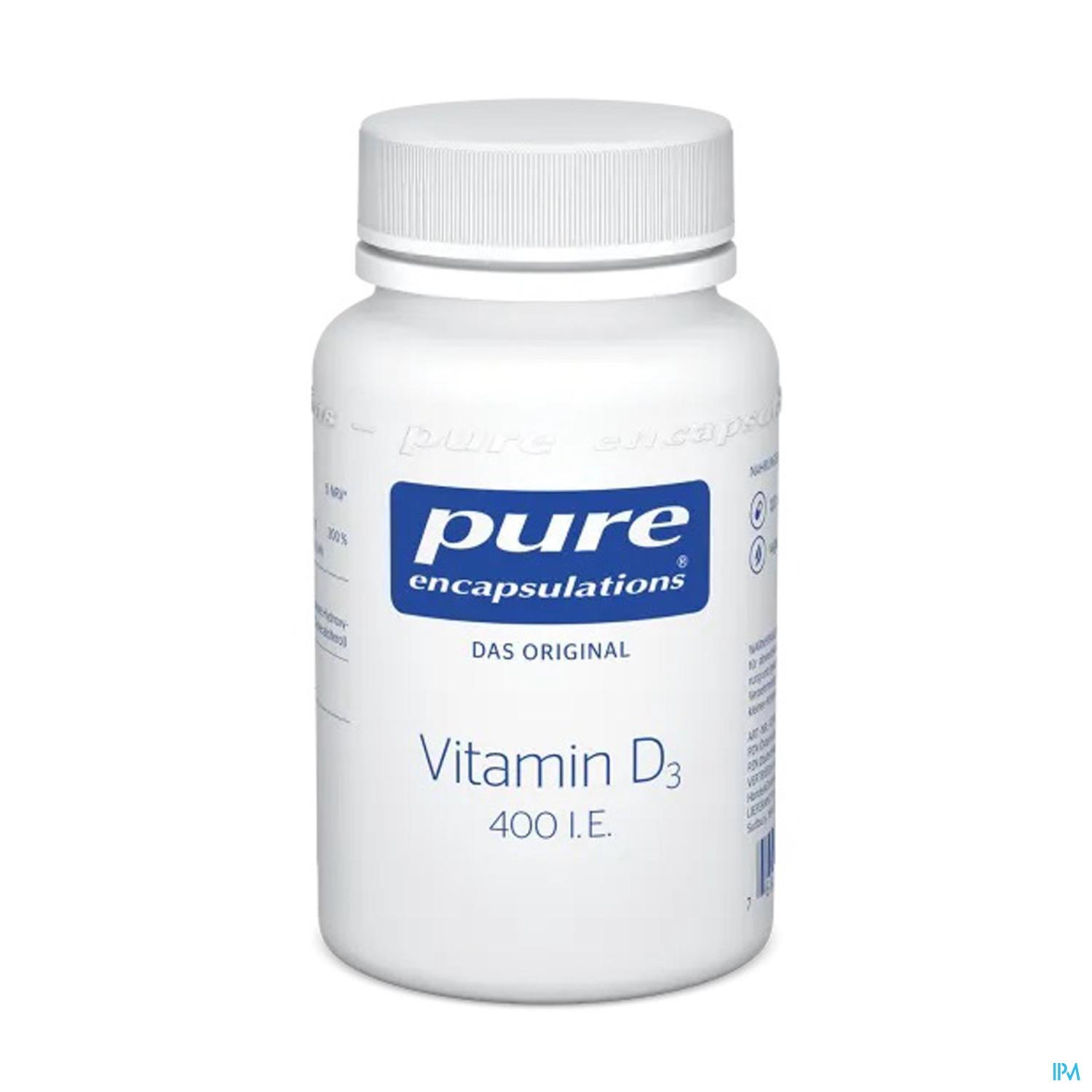 Pure Encapsulations Vitamin D3 400 I.e. 120 Kapseln