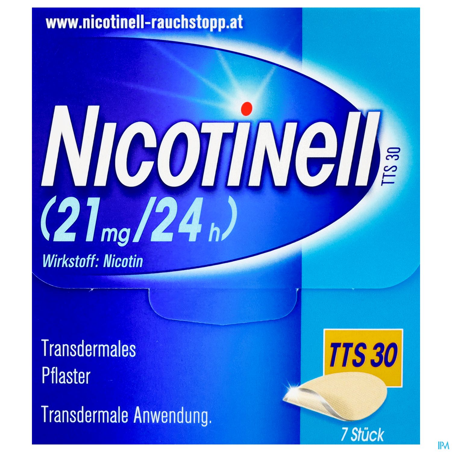 Nicotinell TTS 30 (21 mg/24 h) - transdermale Pflaster