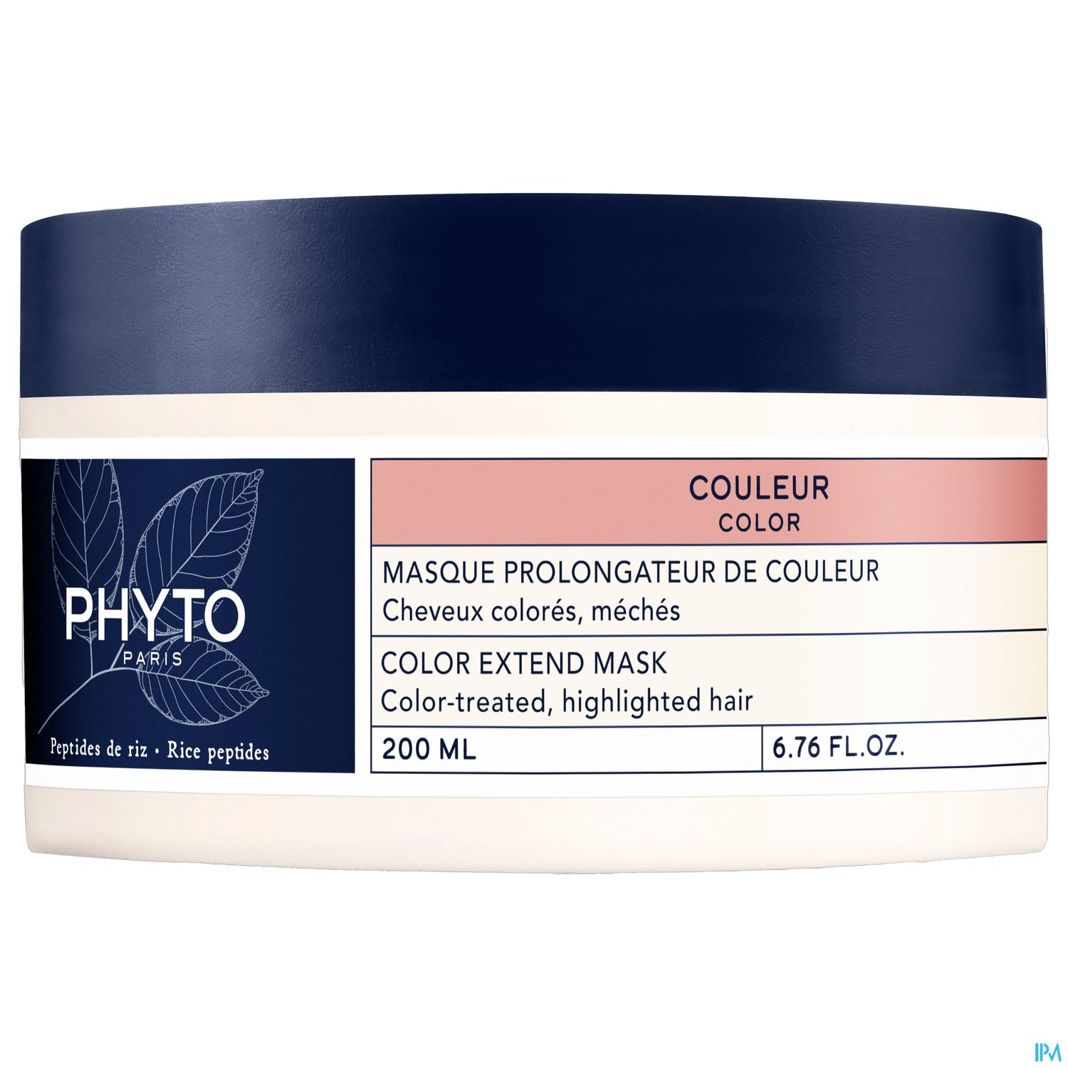 Dosenbehälter mit Haarmaske für coloriertes und gesträhntes Haar, Marke Phyto, 200 ml.