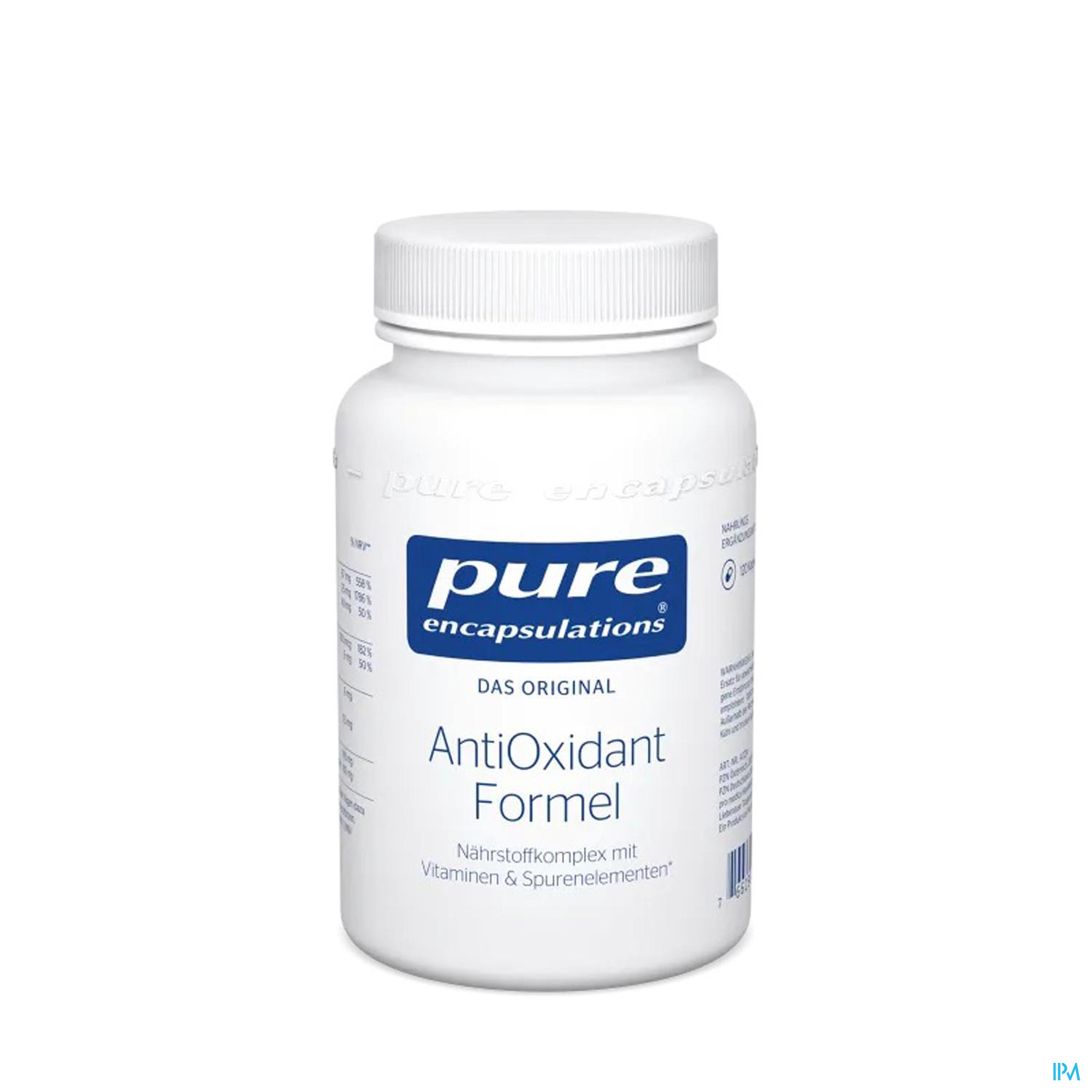 Pure Encapsulations Antioxidant Formel 120 Kapseln