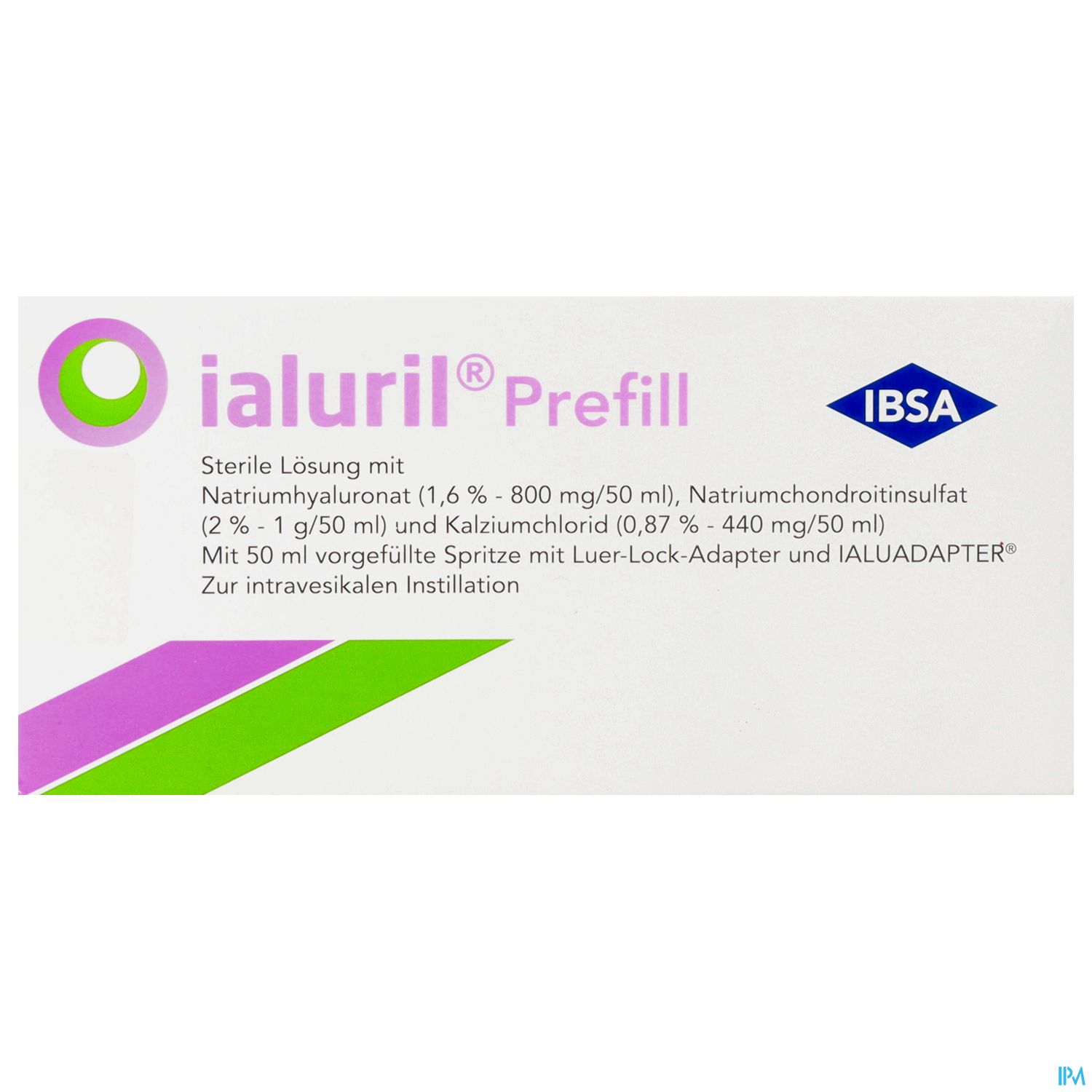 Ialuril Fertigspritze 50ml +ialuadapter 1st