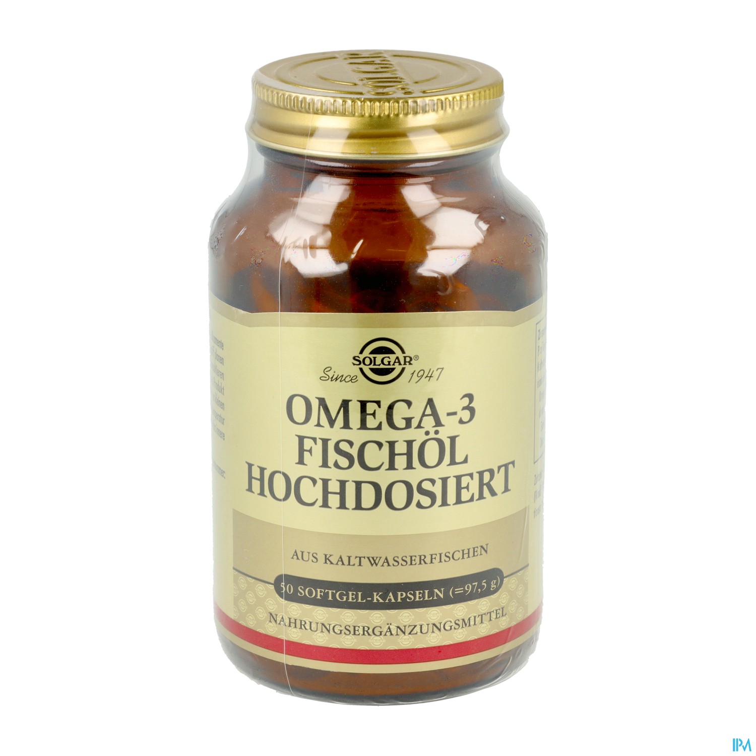 Omega -3 Kapseln Hochdosiert Solgar 12557 50 Stück