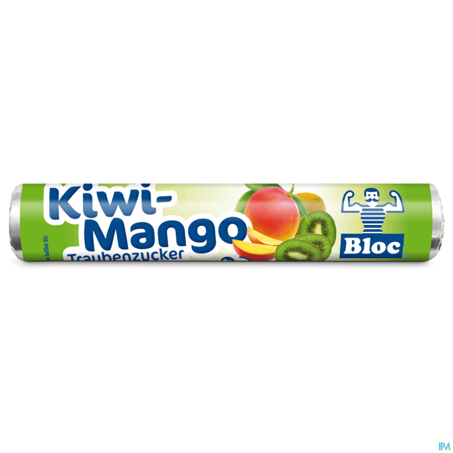 Bloc Traubenzucker Rollen Kiwi-mango 42g