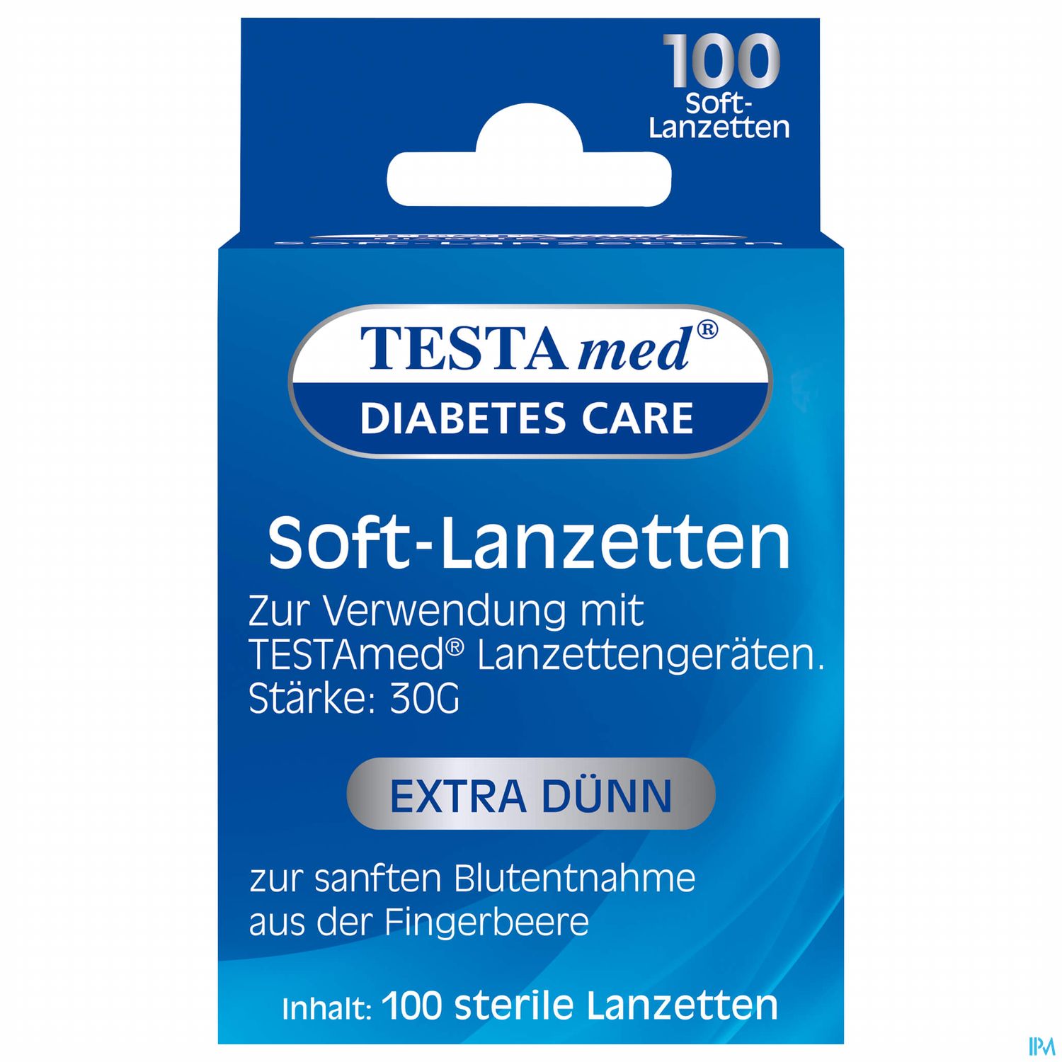 Diagnostika U.zubehoer Testamed Advance Softlanzetten 100st