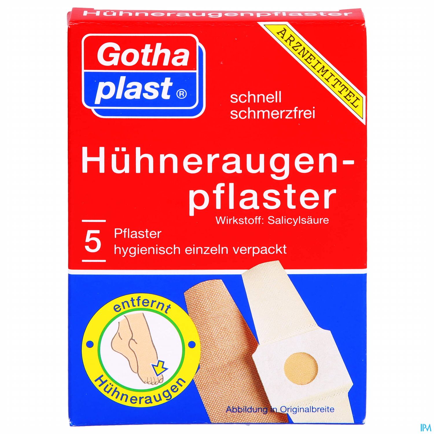 Huehneraugen Pflaster Cornplast 2x 6cm 5st