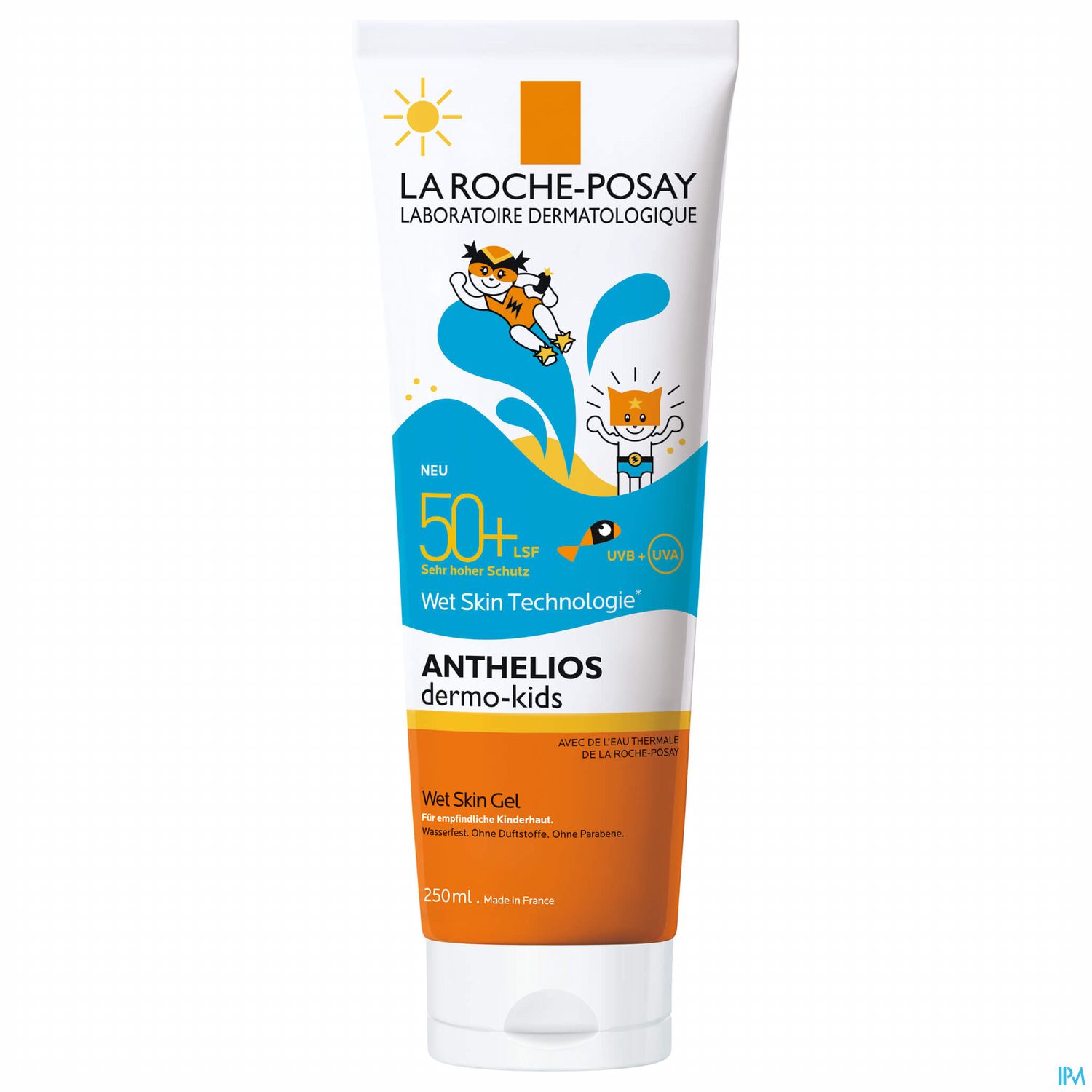 Sonnenprodukte La Roche Posay Anthelios/dermo-kids 50+/uva 25 Wetskin Gel 250ml