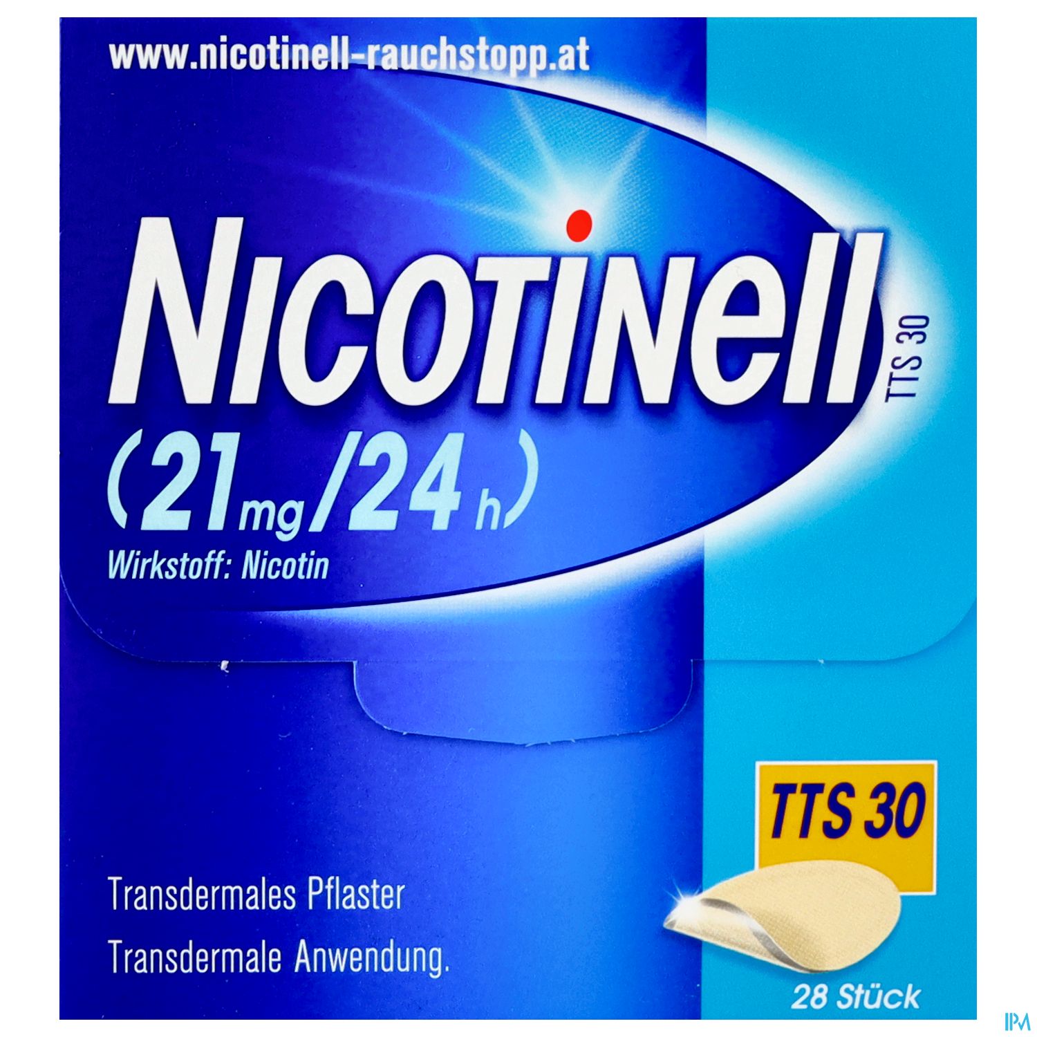 Nicotinell TTS 30 (21 mg/24 h) - transdermale Pflaster