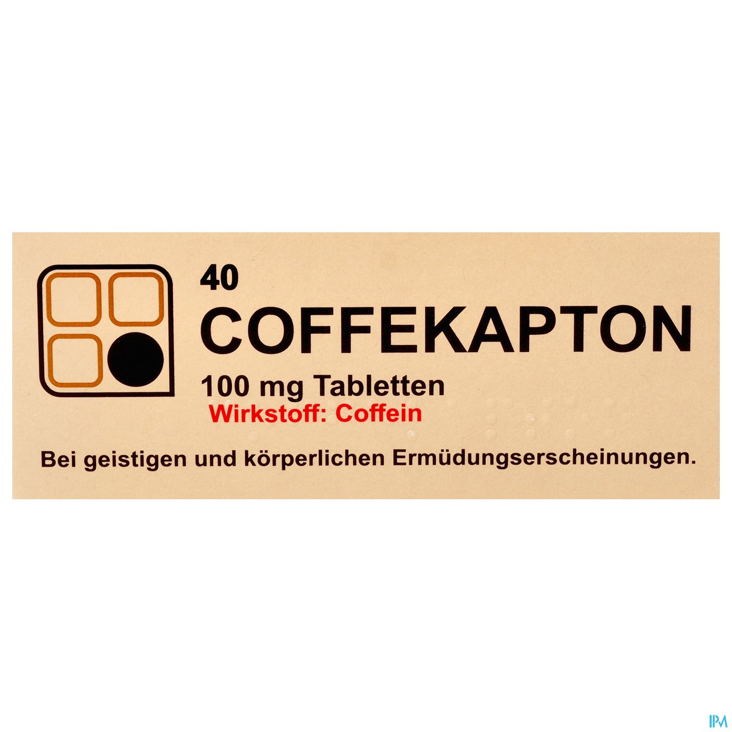 Coffekapton 100 mg - Tabletten