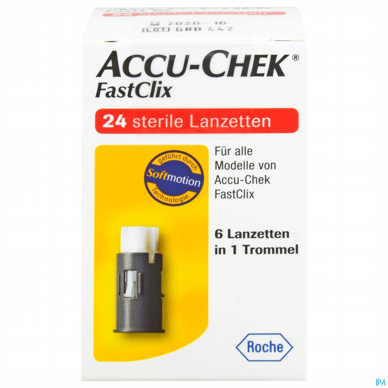 Diagnostika U.zubehoer Accu-chek Fastclix Lanzetten 4x6 C2 53 24st