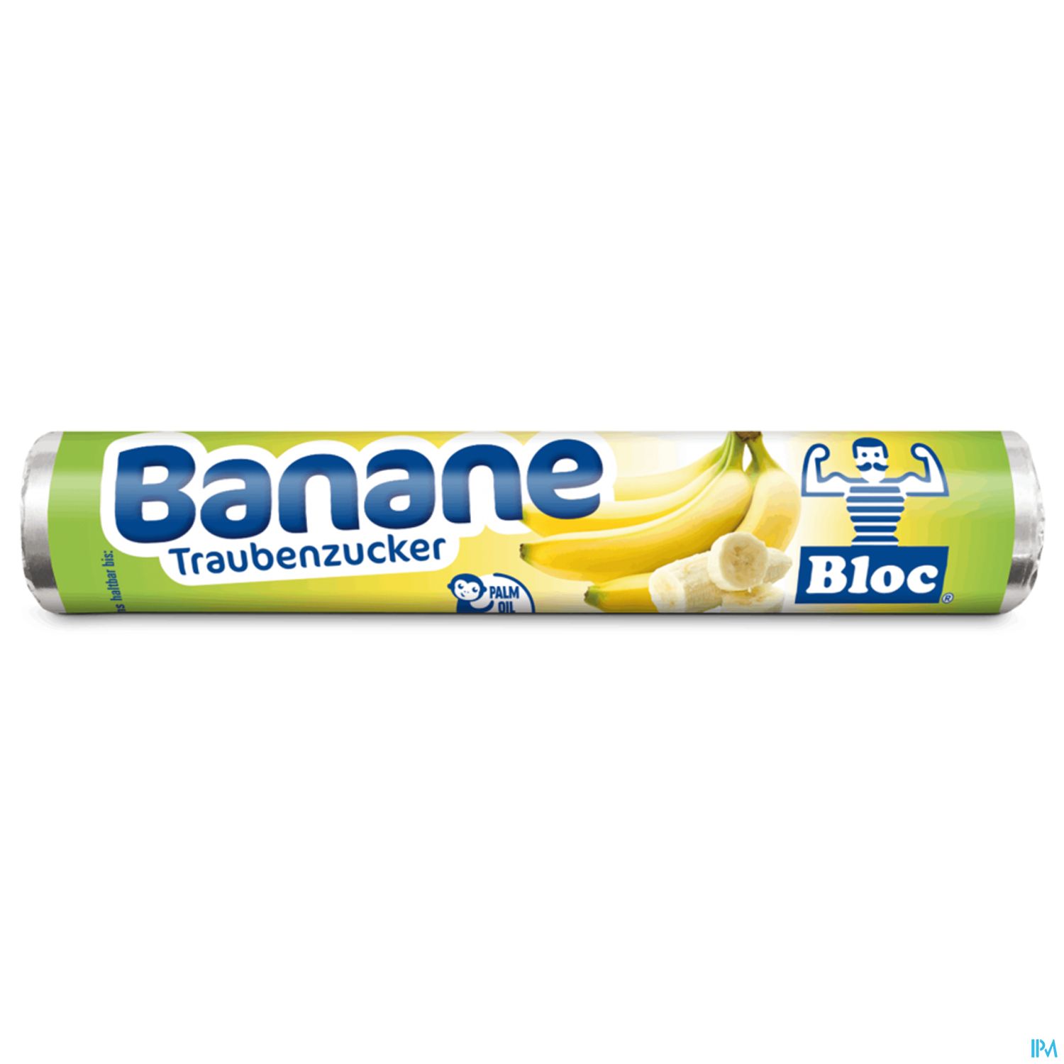 Bloc Traubenzucker Rollen Banane 42g