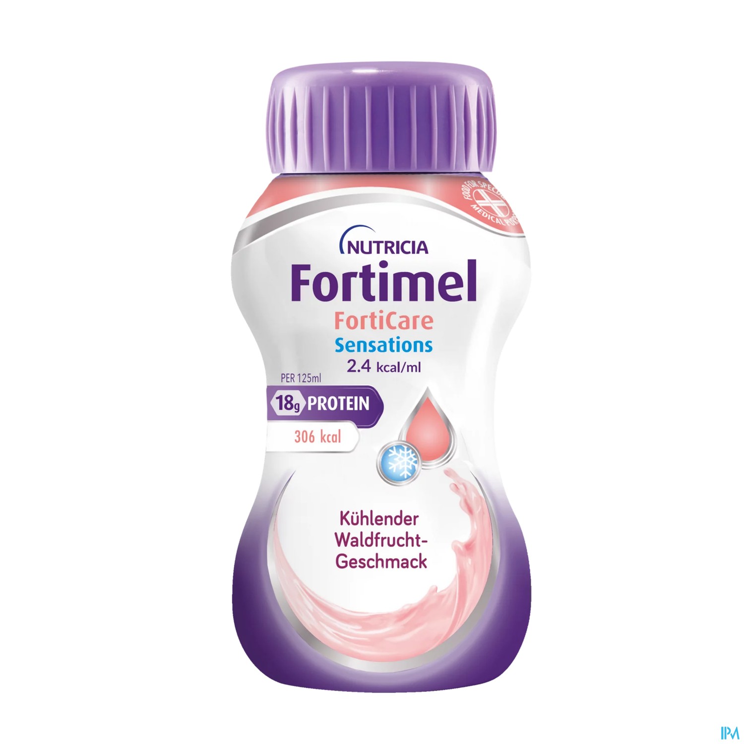 Fortimel/forticare 125ml Trinknahrung Kühlender Waldfrucht 4 Stück
