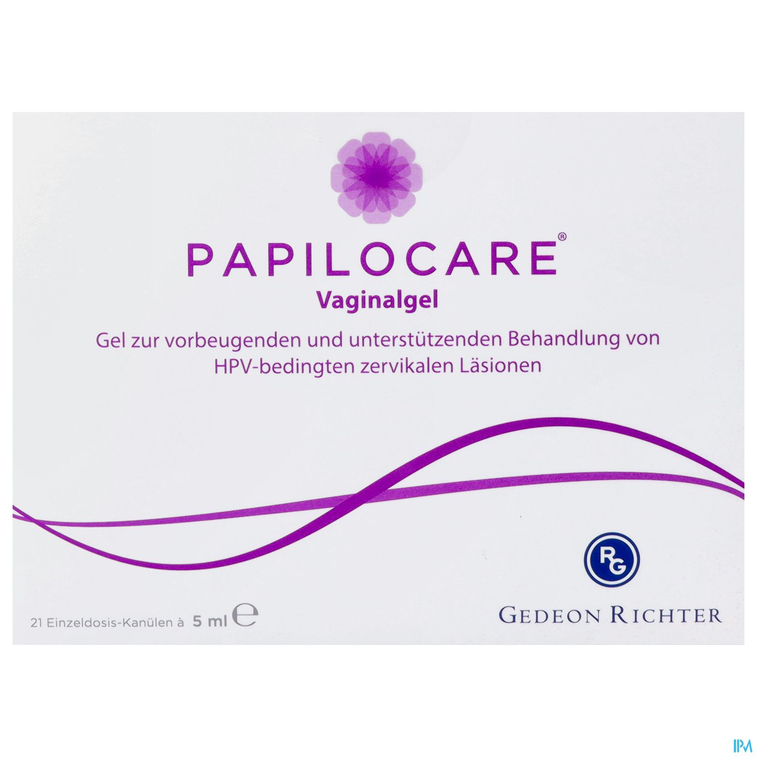 Vaginal Gel Papilocare 5ml Einzeldosiskanuelen 21st