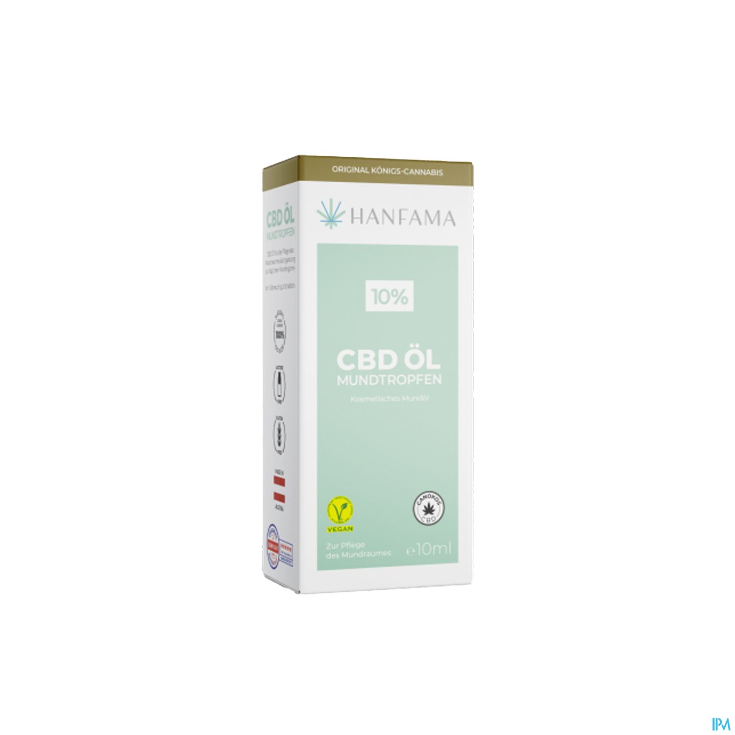 Hanfama Cbd Öl 10% Mundtropfen 10ml