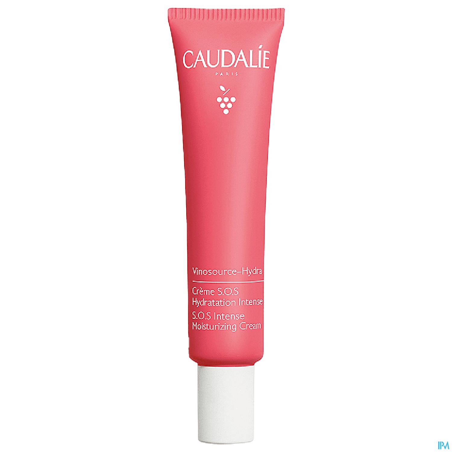 Rosa Tube der Caudalie Vinosource-Hydra S.O.S Intensivfeuchtigkeitspflege.