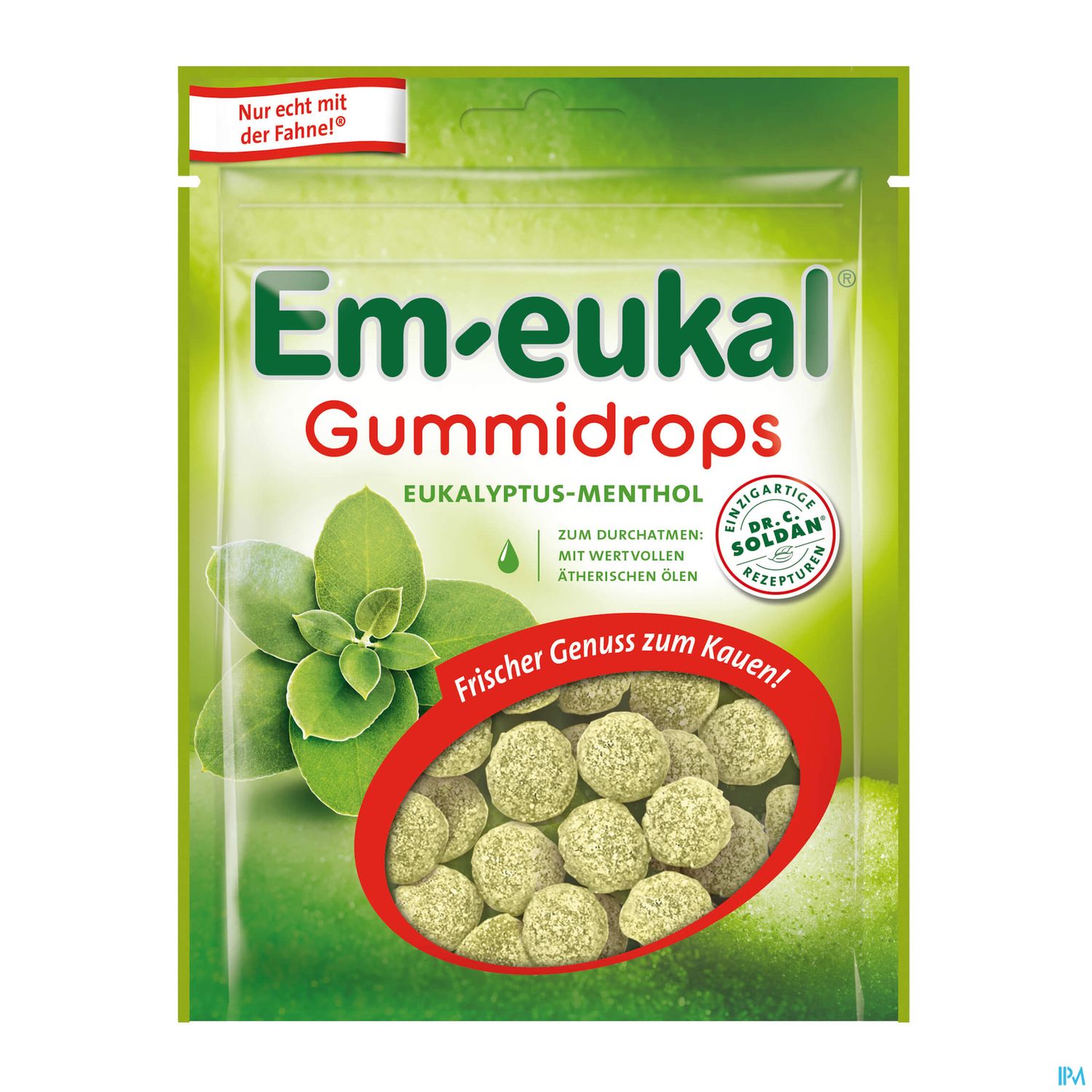 Em-eukal Gummidrops Zuckerhaltig Eukalyptus Menthol 90g