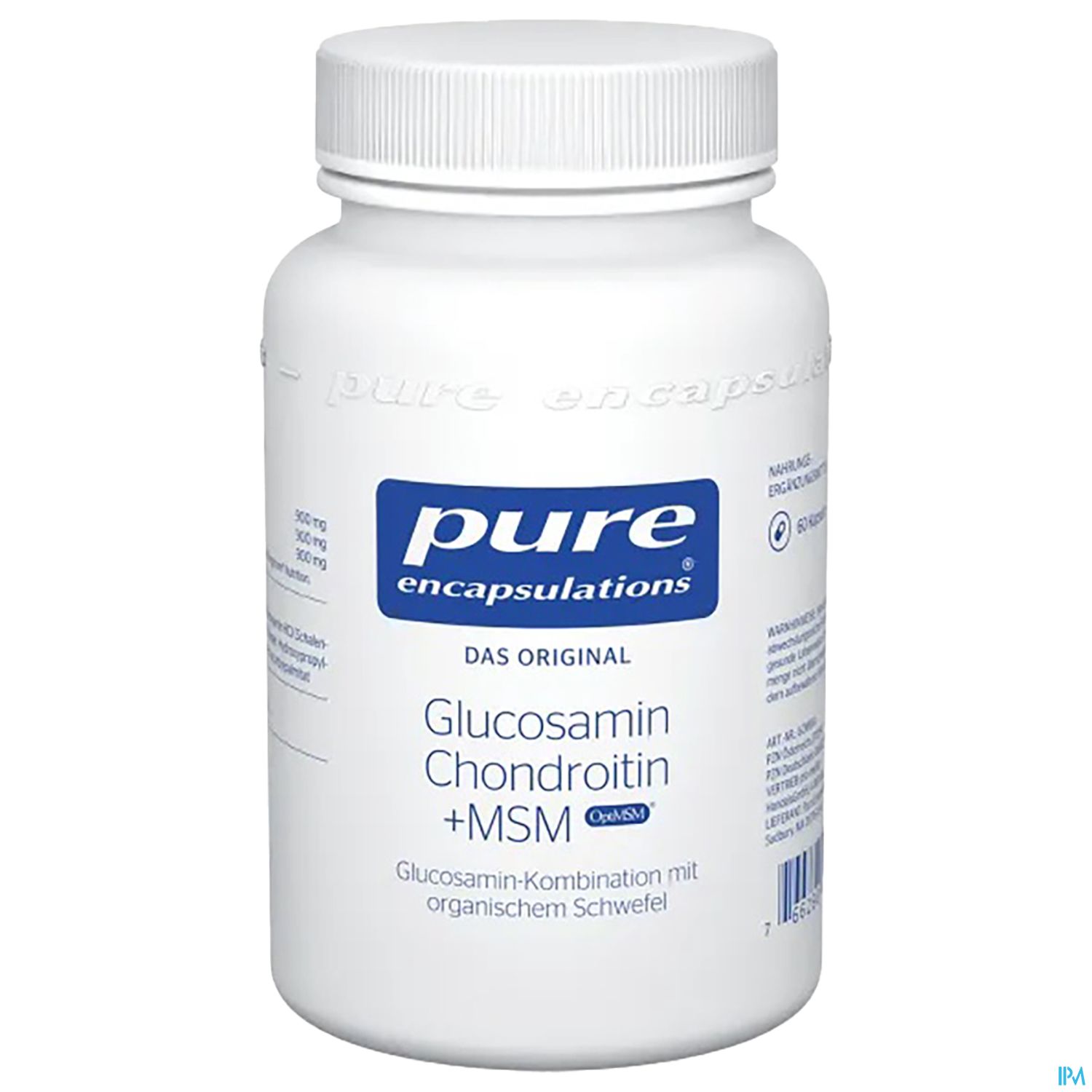 Pure Encapsulations Glucosamin Chondroitin + Msm 60 Kapseln