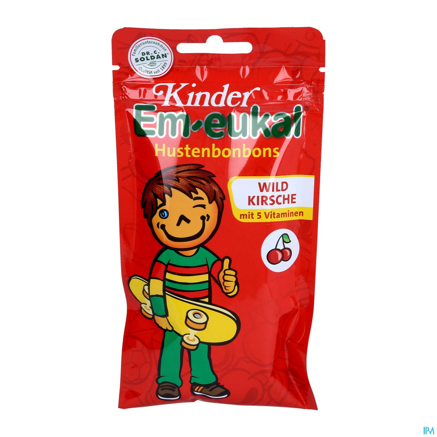 Em-eukal Bonbons Zuckerhaltig/kinder Wildkirsche 75g